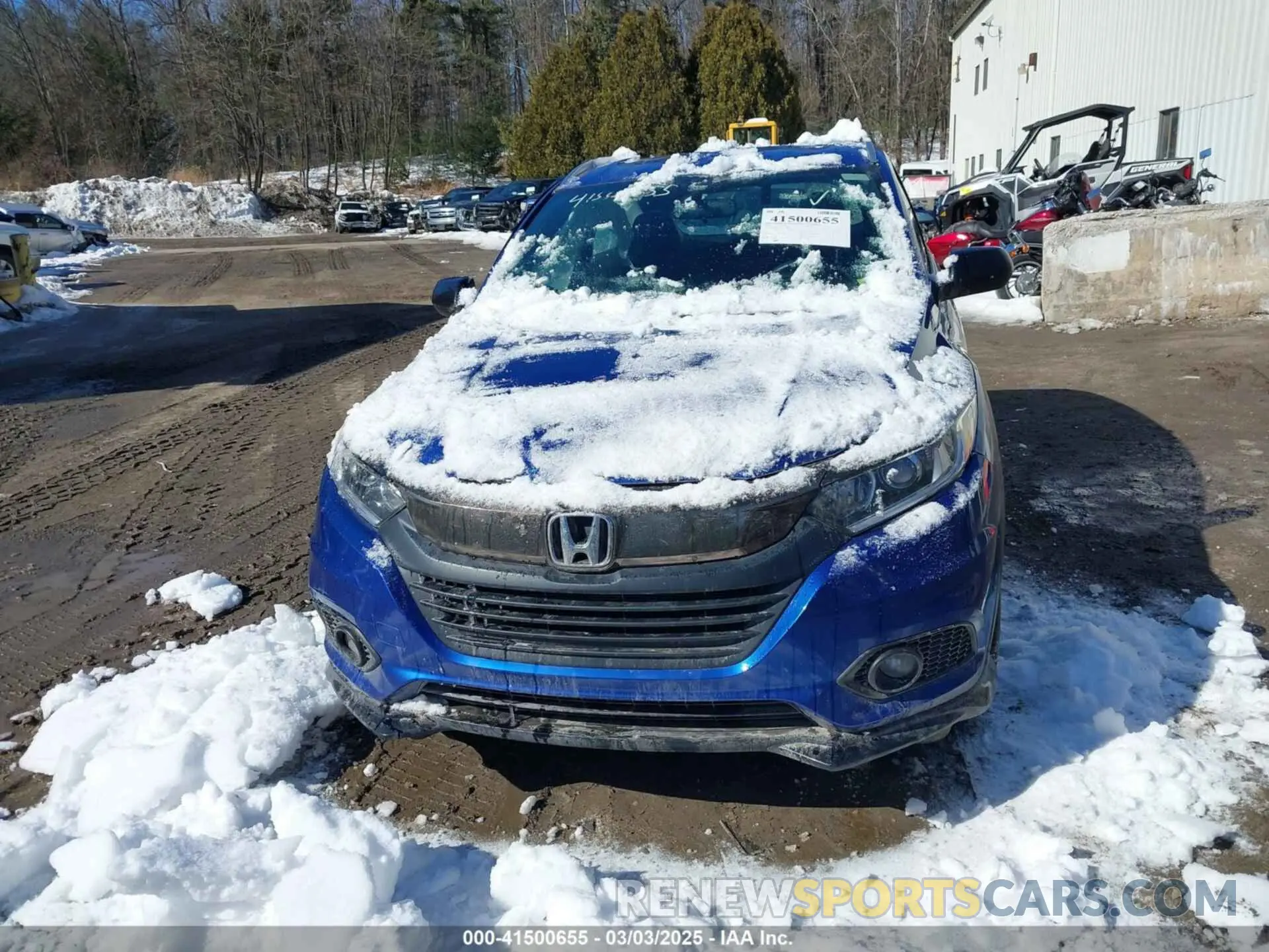 12 fotografías del automóvil dañado 3CZRU6H12LM733433 HONDA HR-V 2020