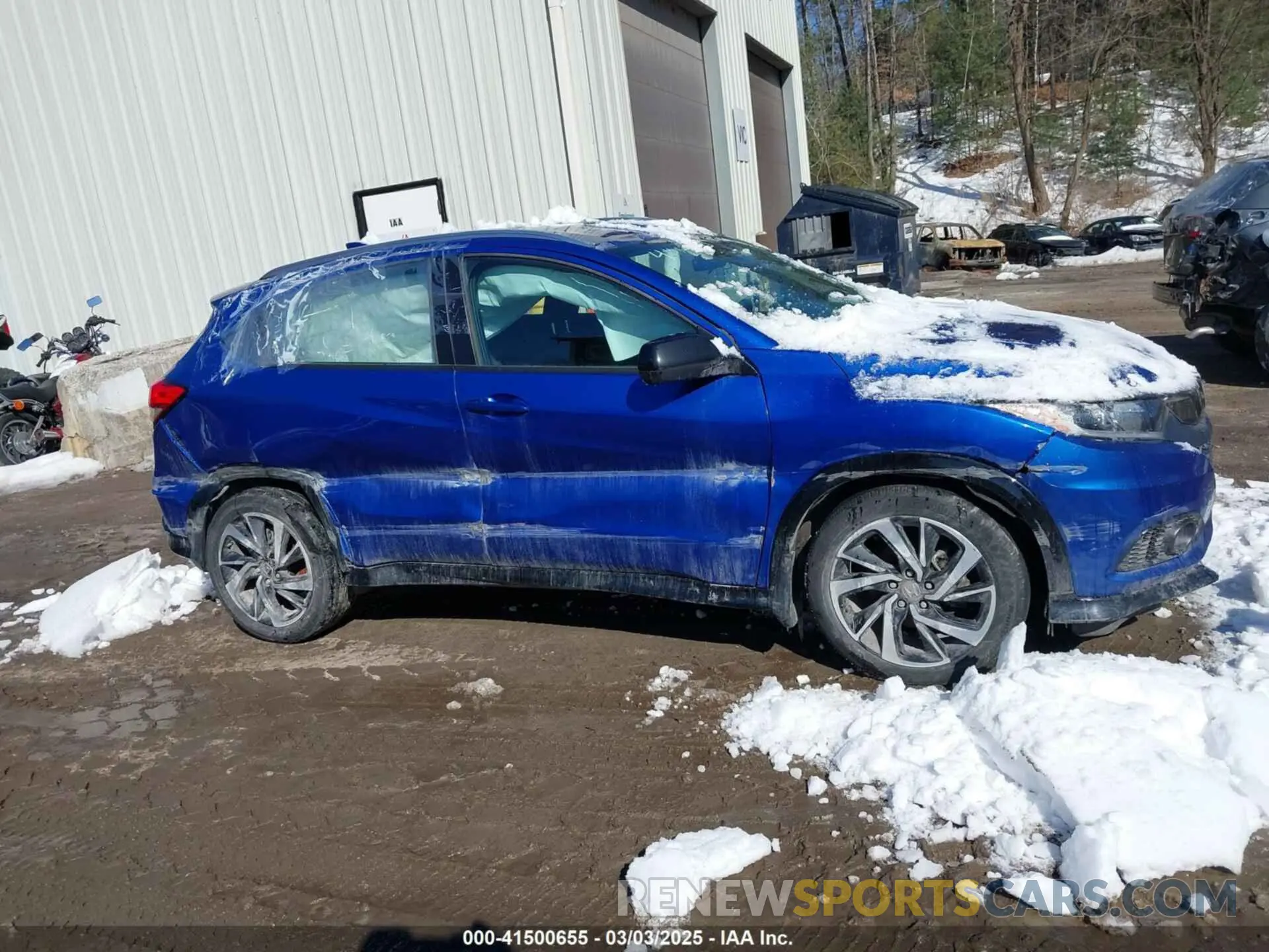 13 fotografías del automóvil dañado 3CZRU6H12LM733433 HONDA HR-V 2020