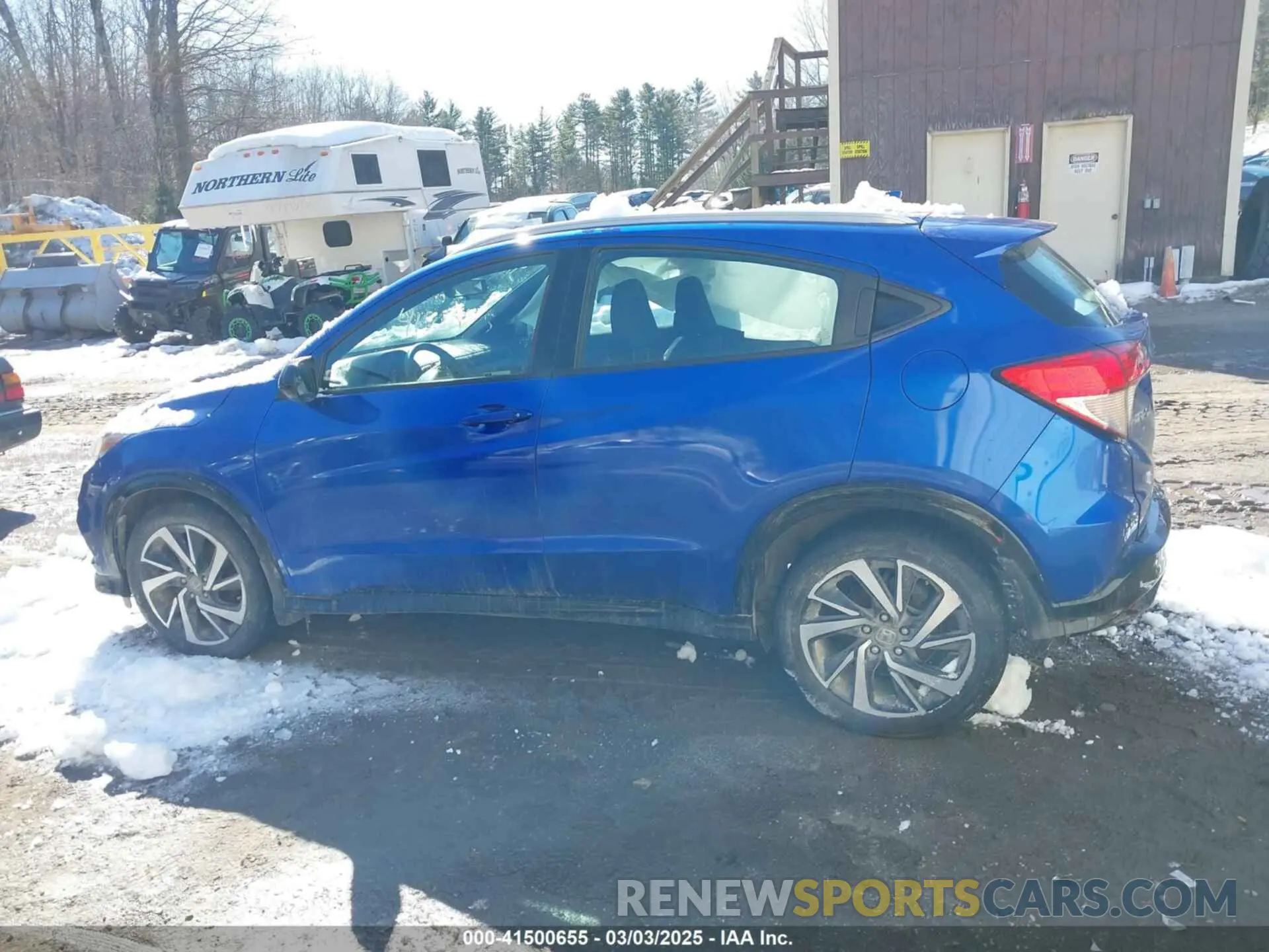 14 fotografías del automóvil dañado 3CZRU6H12LM733433 HONDA HR-V 2020