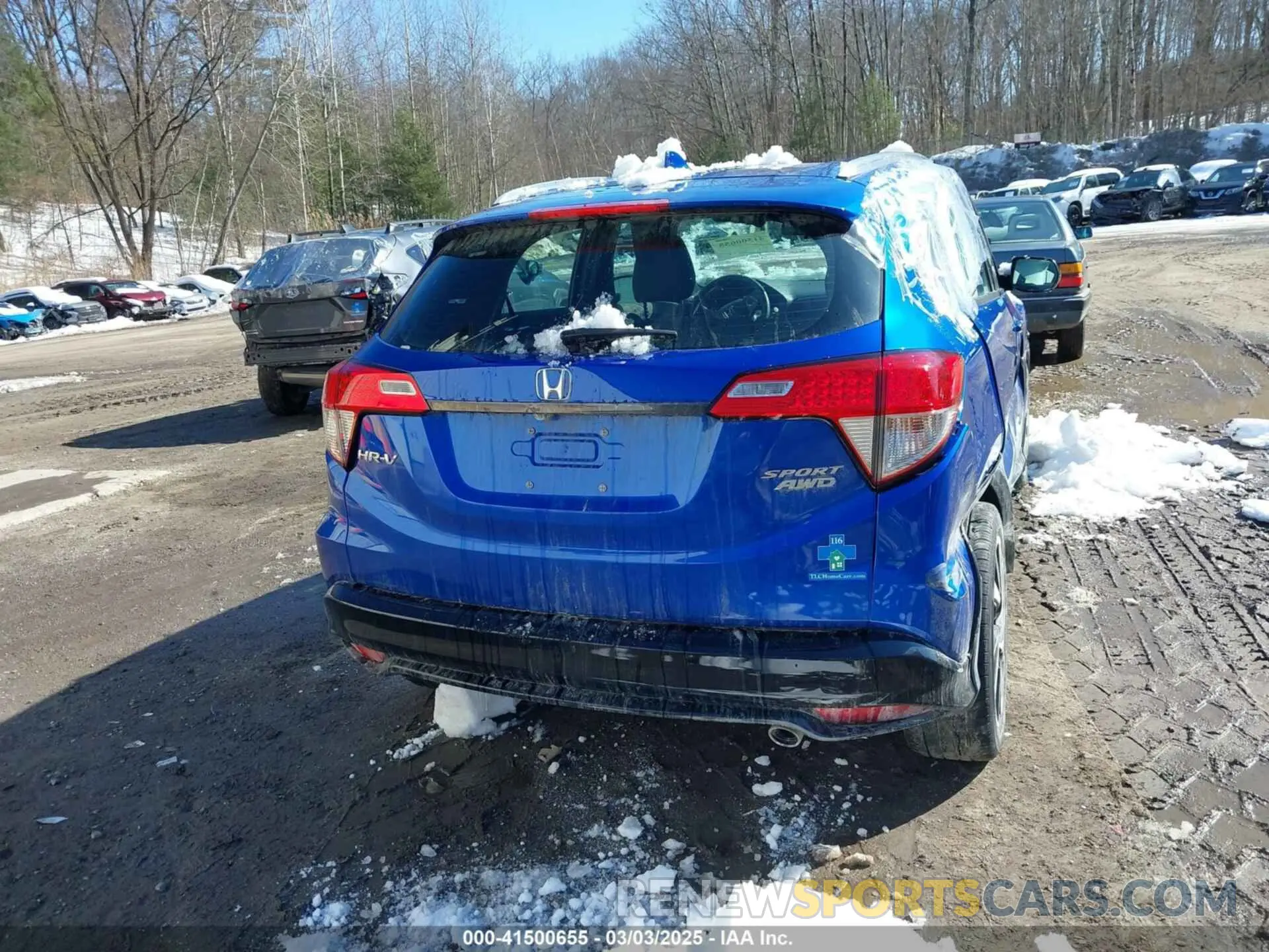 16 fotografías del automóvil dañado 3CZRU6H12LM733433 HONDA HR-V 2020