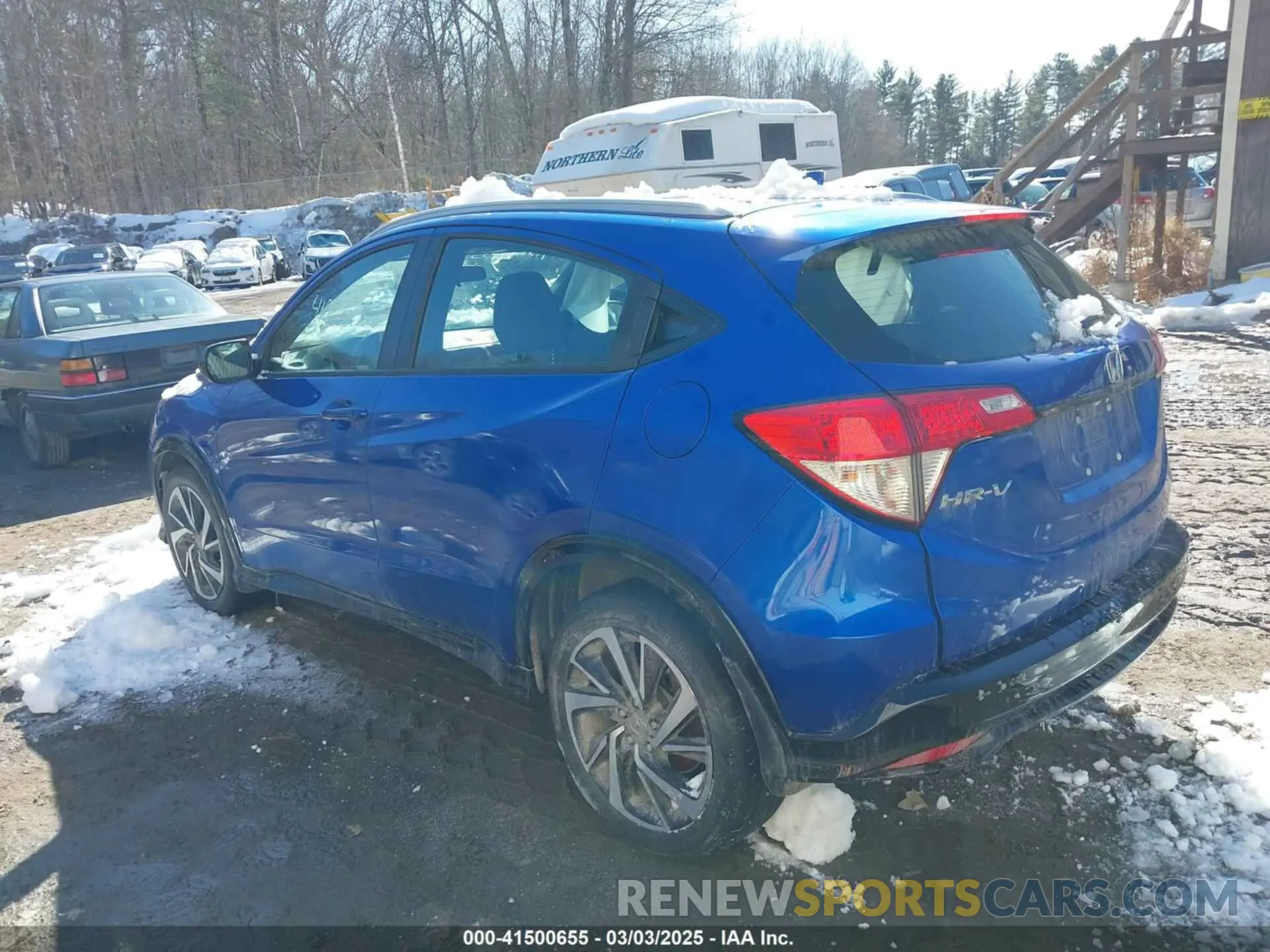 3 fotografías del automóvil dañado 3CZRU6H12LM733433 HONDA HR-V 2020