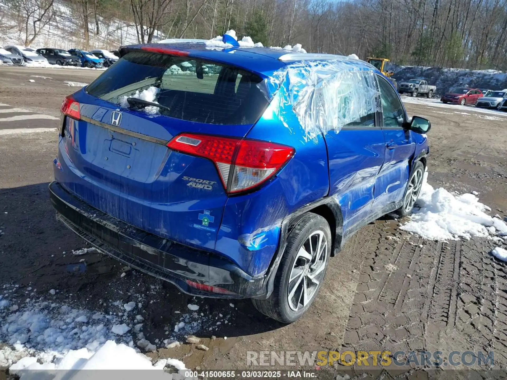 6 fotografías del automóvil dañado 3CZRU6H12LM733433 HONDA HR-V 2020