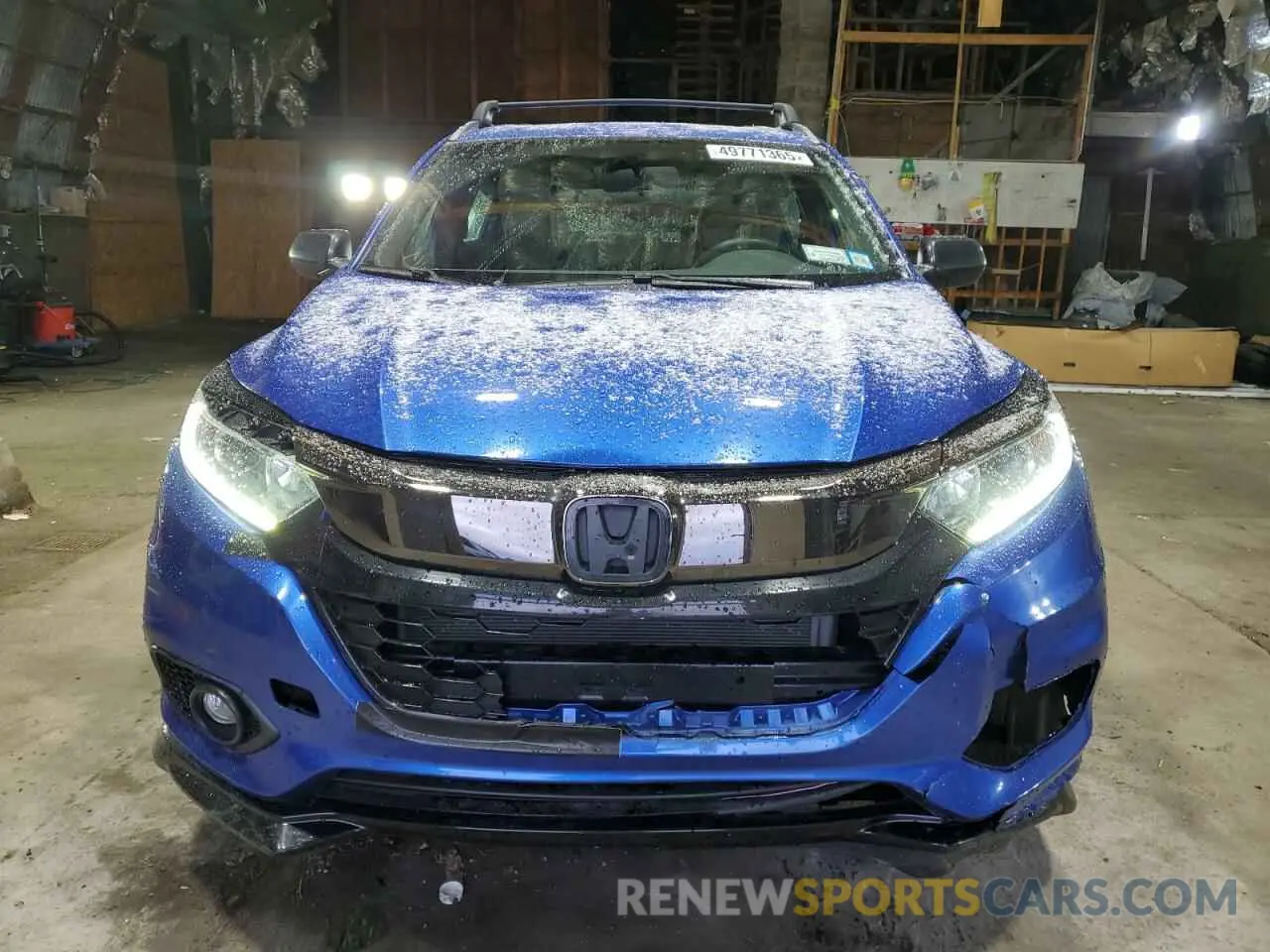 5 fotografías del automóvil dañado 3CZRU6H15LM724001 HONDA HR-V 2020