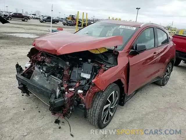 11 fotografías del automóvil dañado 3CZRU6H16LG701549 HONDA HR-V 2020