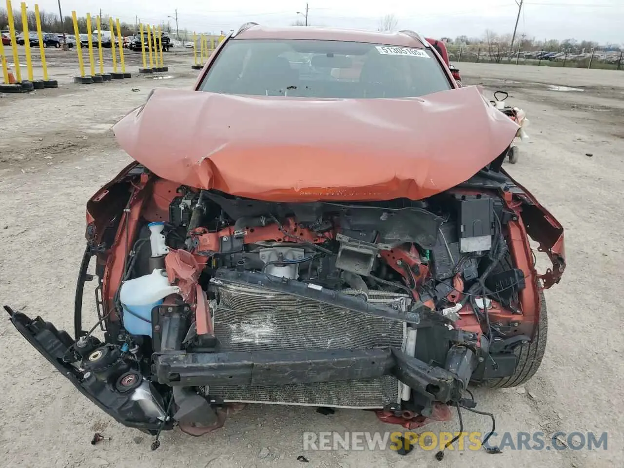 5 fotografías del automóvil dañado 3CZRU6H16LG701549 HONDA HR-V 2020
