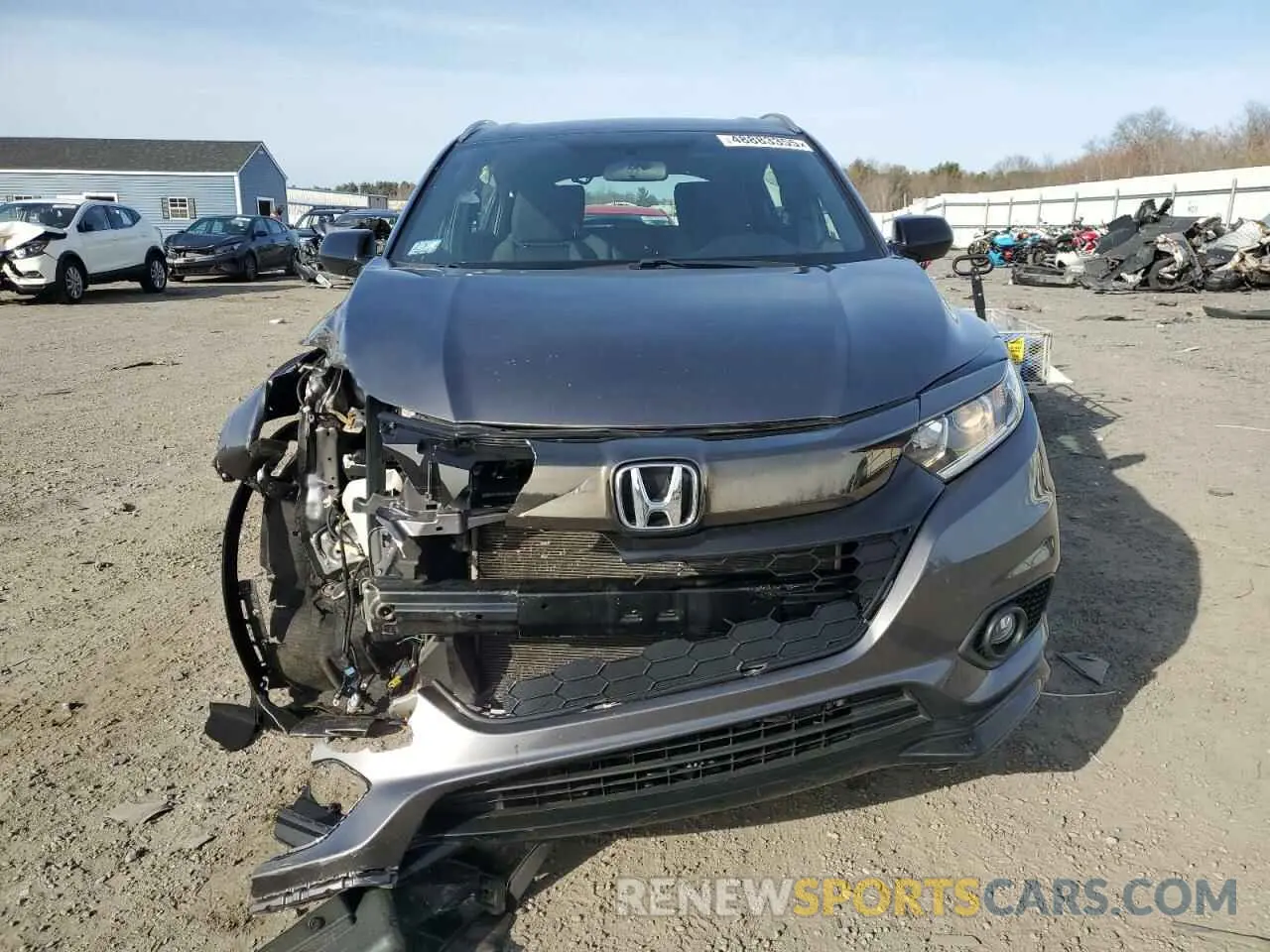5 fotografías del automóvil dañado 3CZRU6H16LM713170 HONDA HR-V 2020