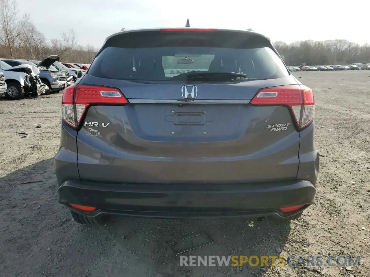 6 fotografías del automóvil dañado 3CZRU6H16LM713170 HONDA HR-V 2020