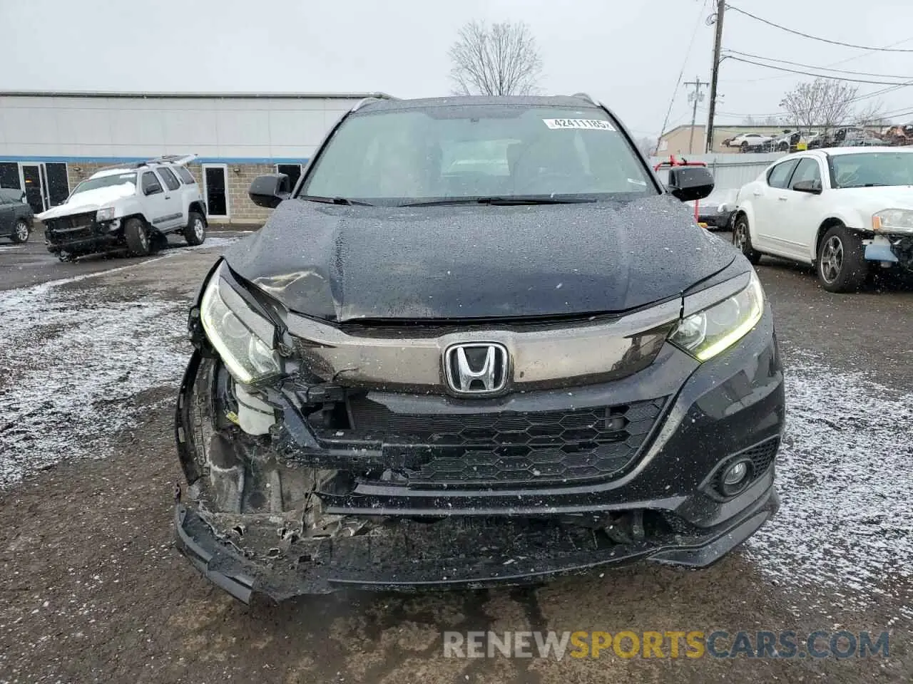 5 fotografías del automóvil dañado 3CZRU6H16LM723343 HONDA HR-V 2020