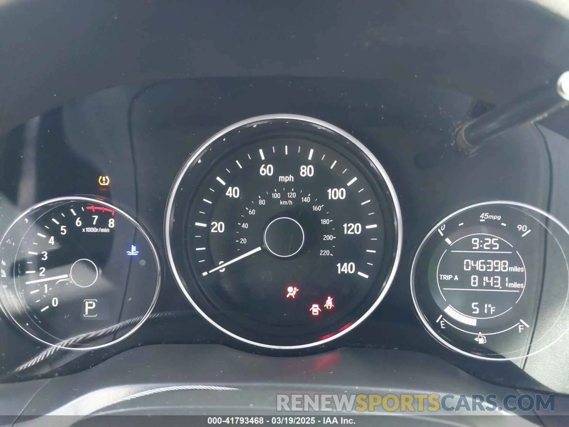 7 fotografías del automóvil dañado 3CZRU6H17LM706499 HONDA HR-V 2020