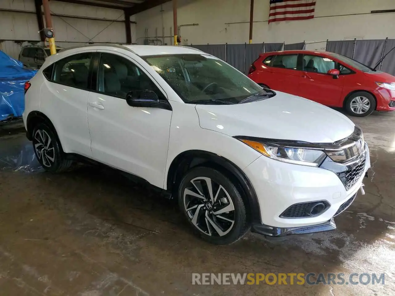 4 fotografías del automóvil dañado 3CZRU6H18LM701330 HONDA HR-V 2020
