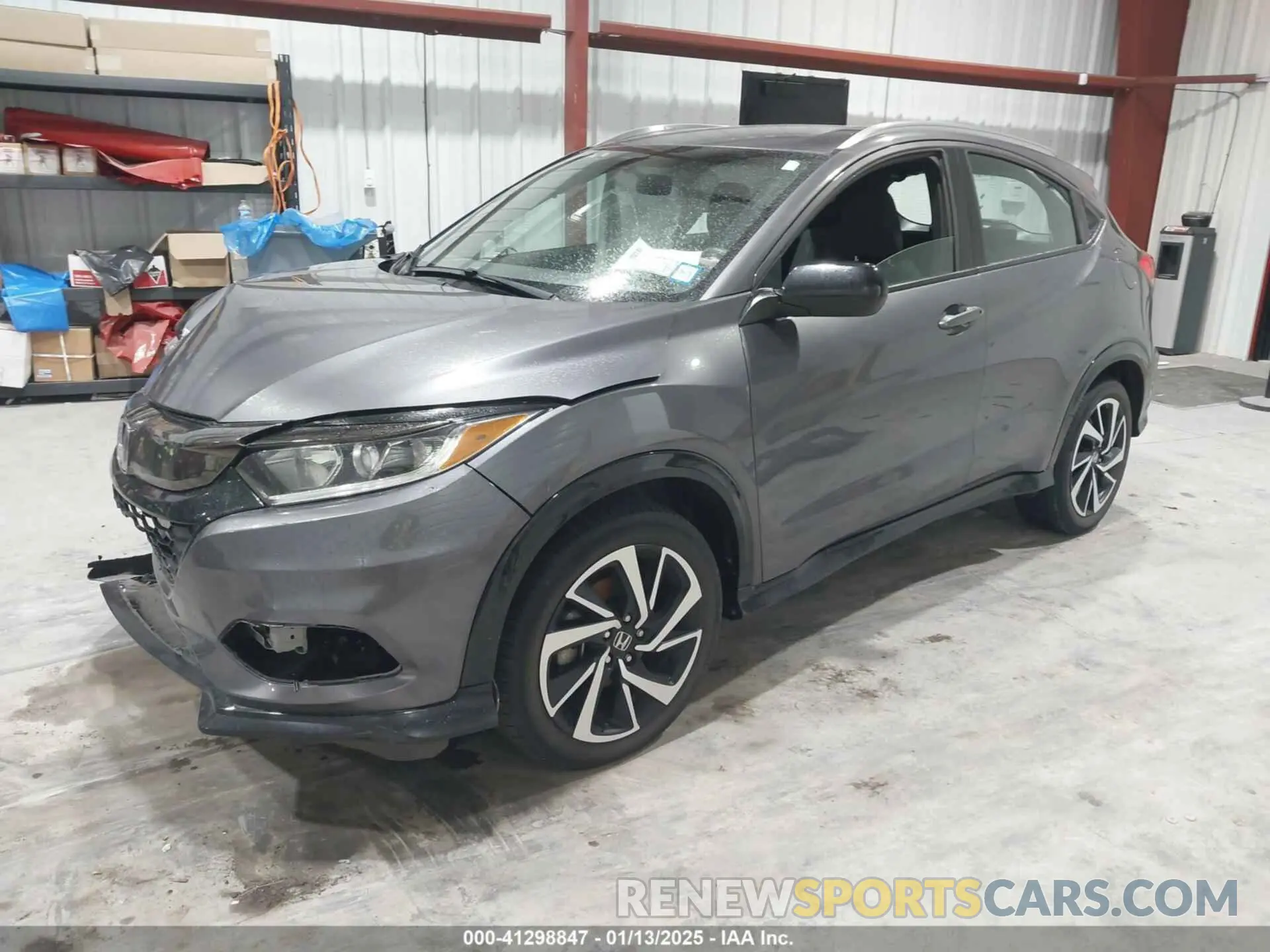 2 fotografías del automóvil dañado 3CZRU6H18LM709069 HONDA HR-V 2020