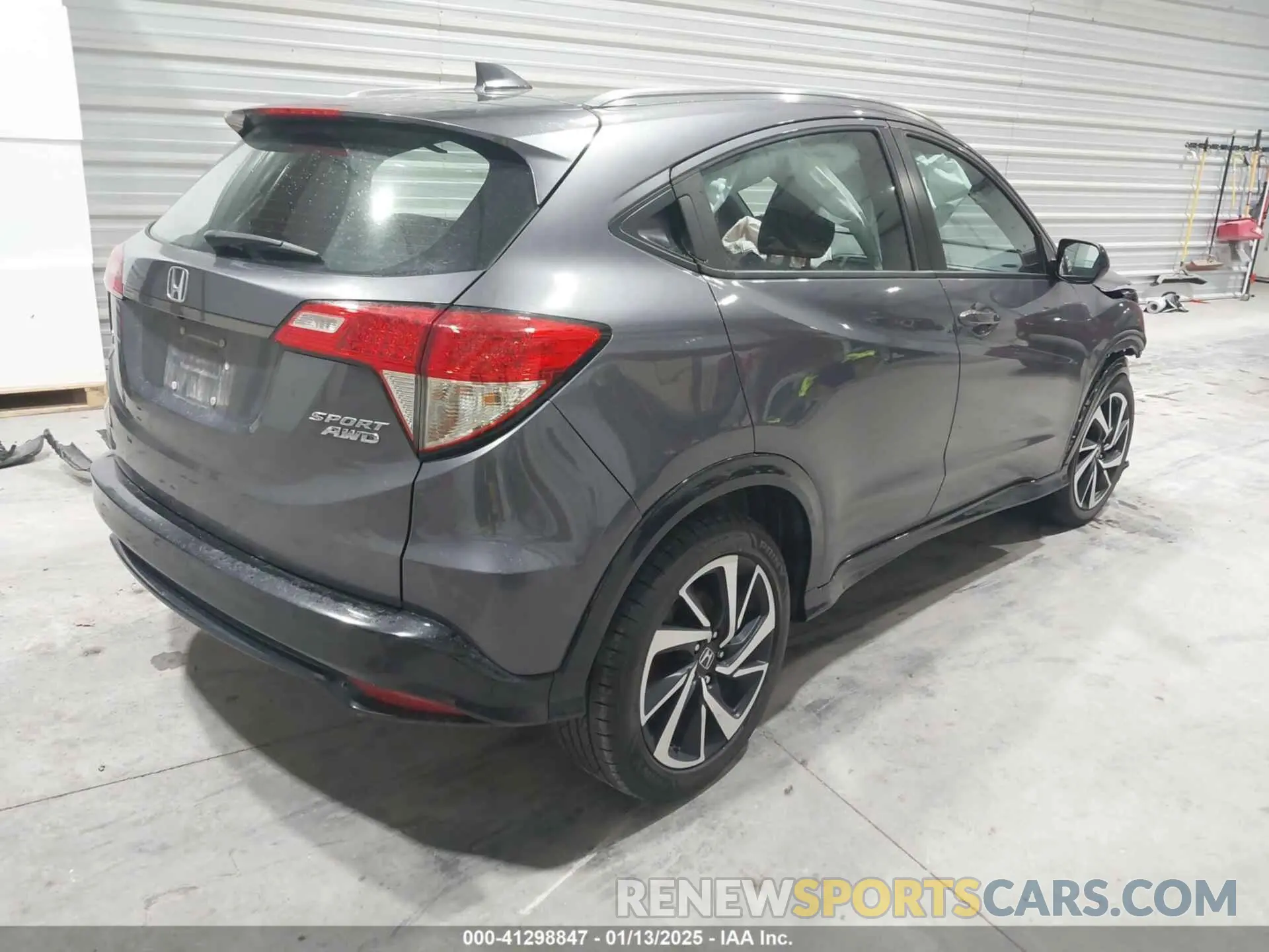 4 fotografías del automóvil dañado 3CZRU6H18LM709069 HONDA HR-V 2020