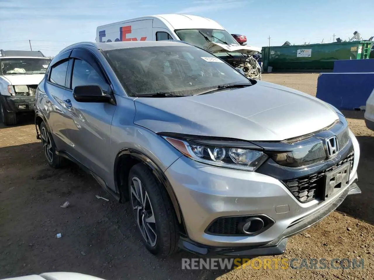 4 fotografías del automóvil dañado 3CZRU6H19LM713504 HONDA HR-V 2020