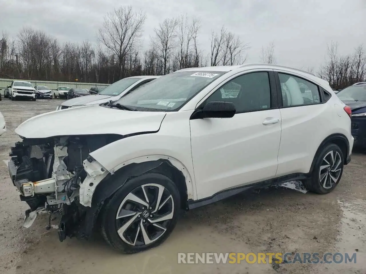 1 fotografías del automóvil dañado 3CZRU6H1XLM700356 HONDA HR-V 2020