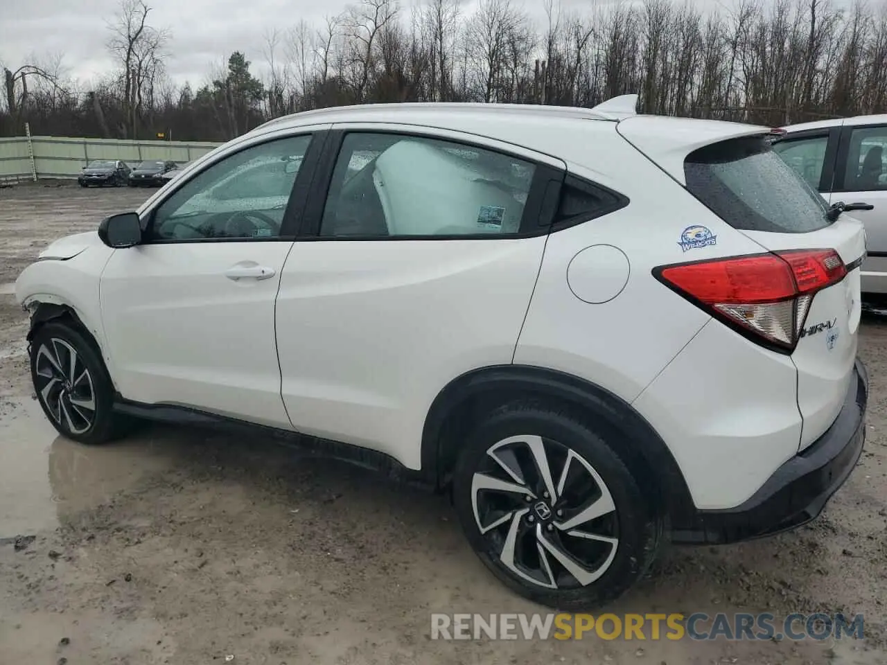 2 fotografías del automóvil dañado 3CZRU6H1XLM700356 HONDA HR-V 2020