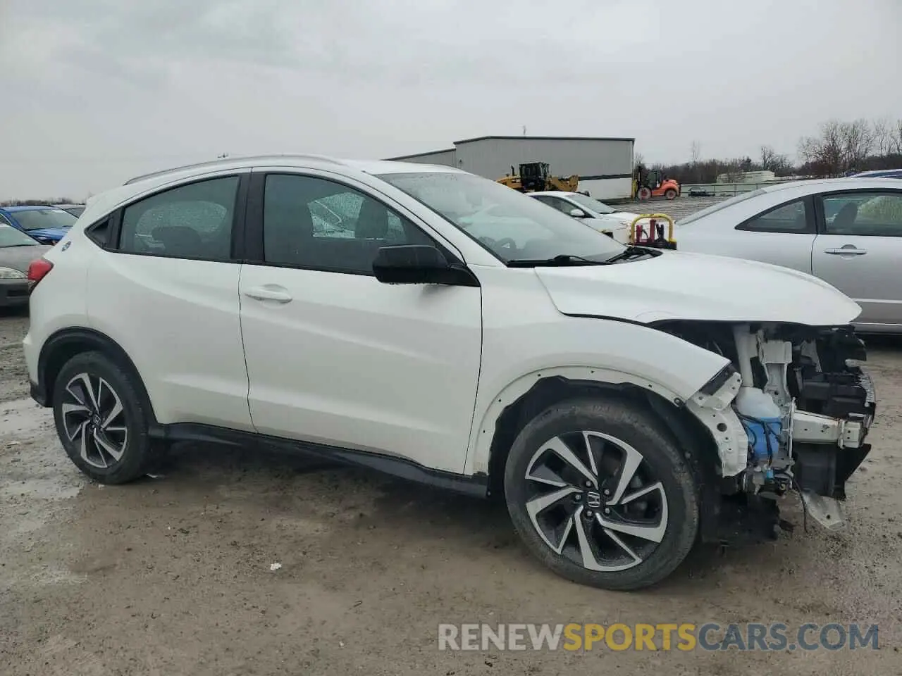 4 fotografías del automóvil dañado 3CZRU6H1XLM700356 HONDA HR-V 2020