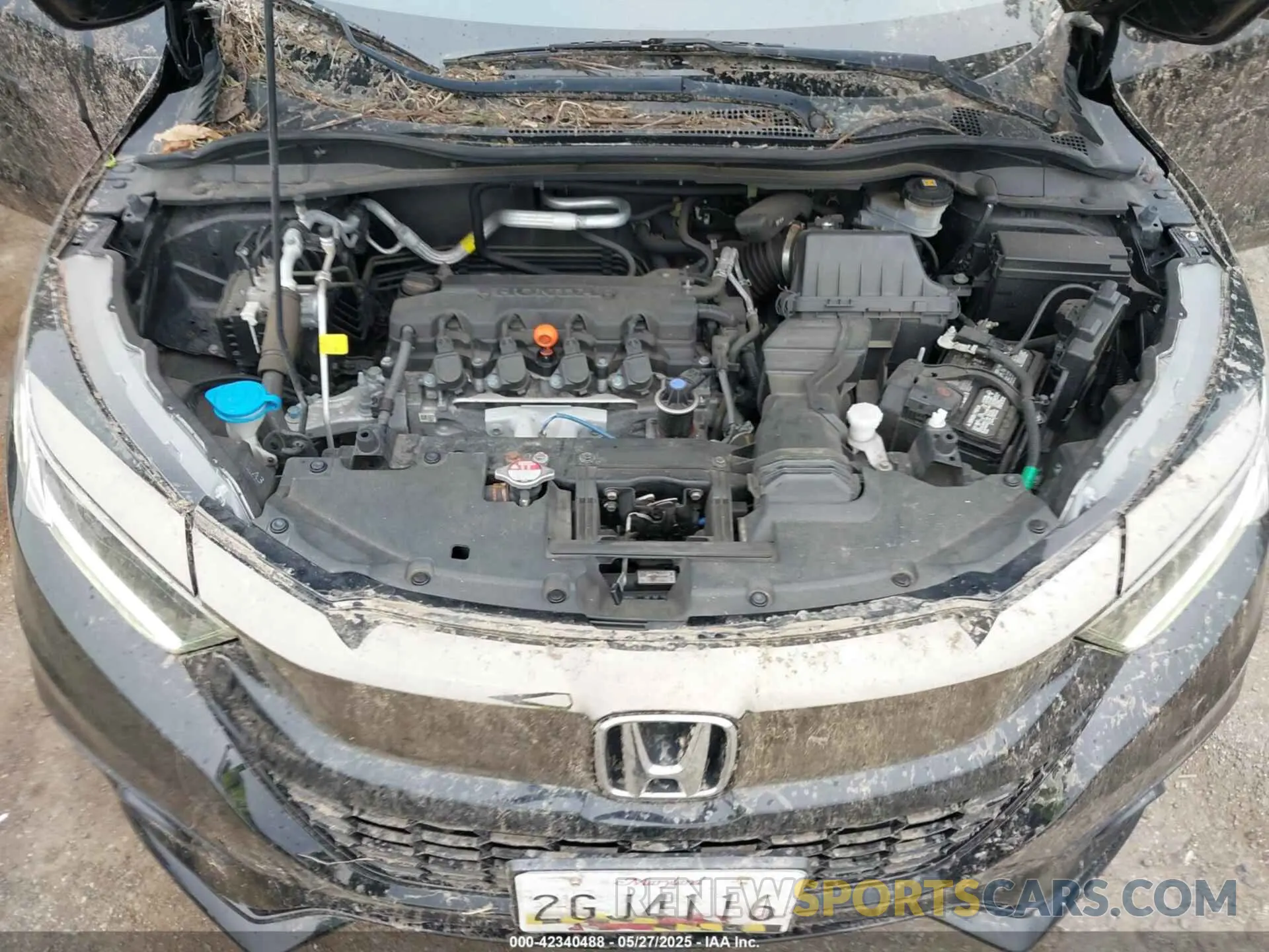 10 fotografías del automóvil dañado 3CZRU6H1XLM704066 HONDA HR-V 2020