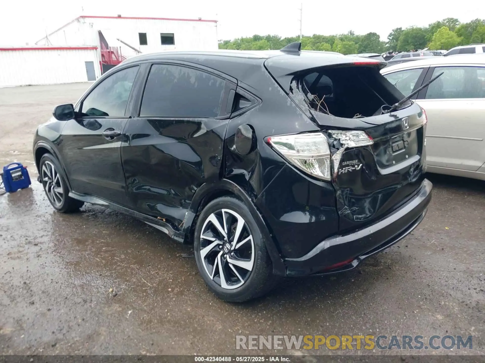3 fotografías del automóvil dañado 3CZRU6H1XLM704066 HONDA HR-V 2020