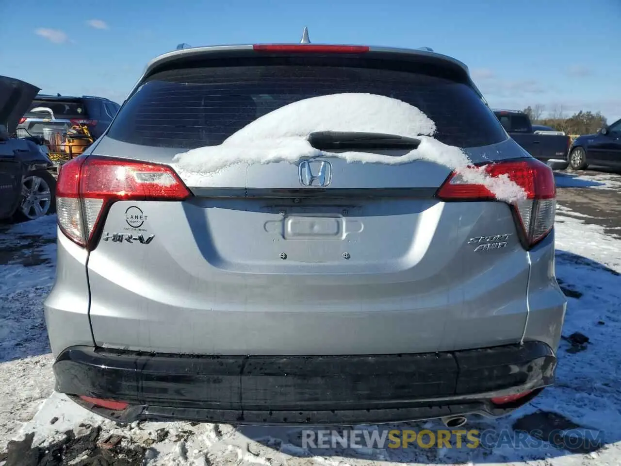 6 fotografías del automóvil dañado 3CZRU6H1XLM713706 HONDA HR-V 2020