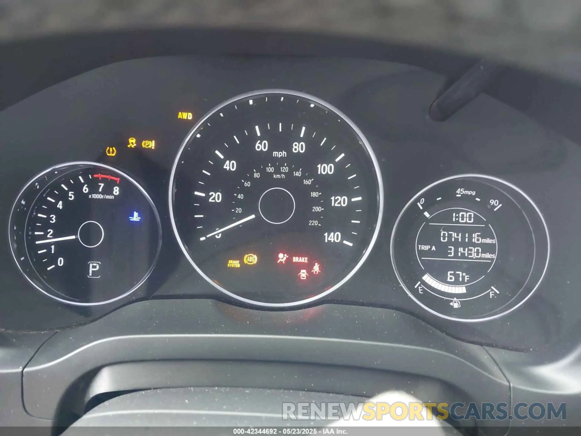7 fotografías del automóvil dañado 3CZRU6H1XLM731770 HONDA HR-V 2020