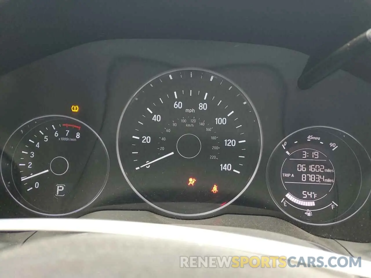 9 fotografías del automóvil dañado 3CZRU6H1XLM736712 HONDA HR-V 2020