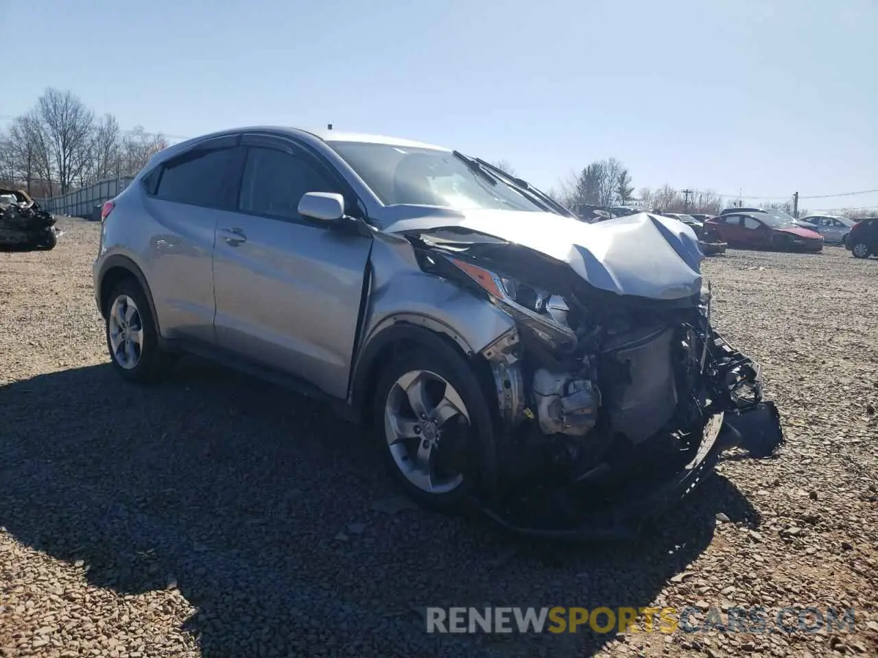 4 fotografías del automóvil dañado 3CZRU6H30LG701340 HONDA HR-V 2020