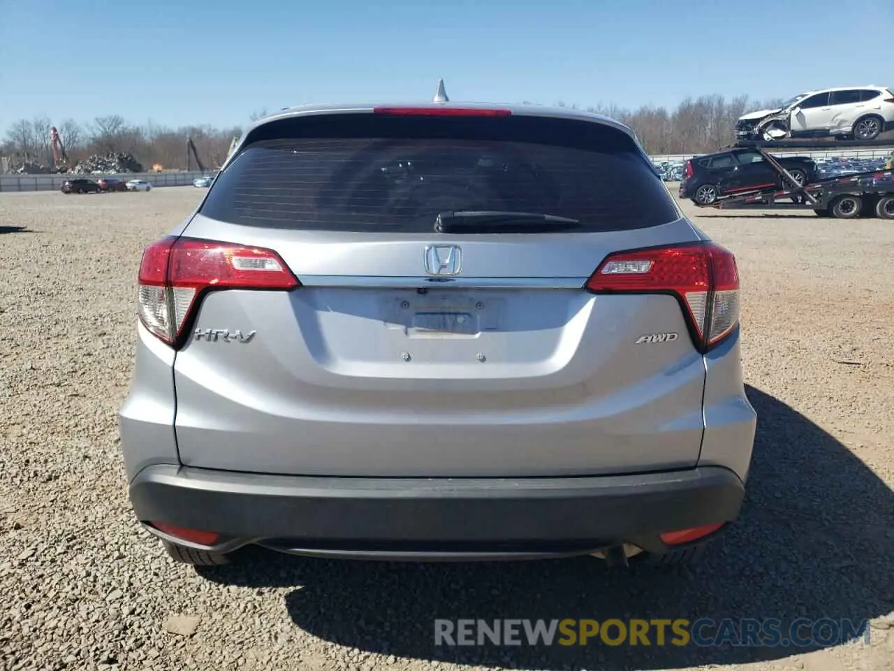 6 fotografías del automóvil dañado 3CZRU6H30LG701340 HONDA HR-V 2020