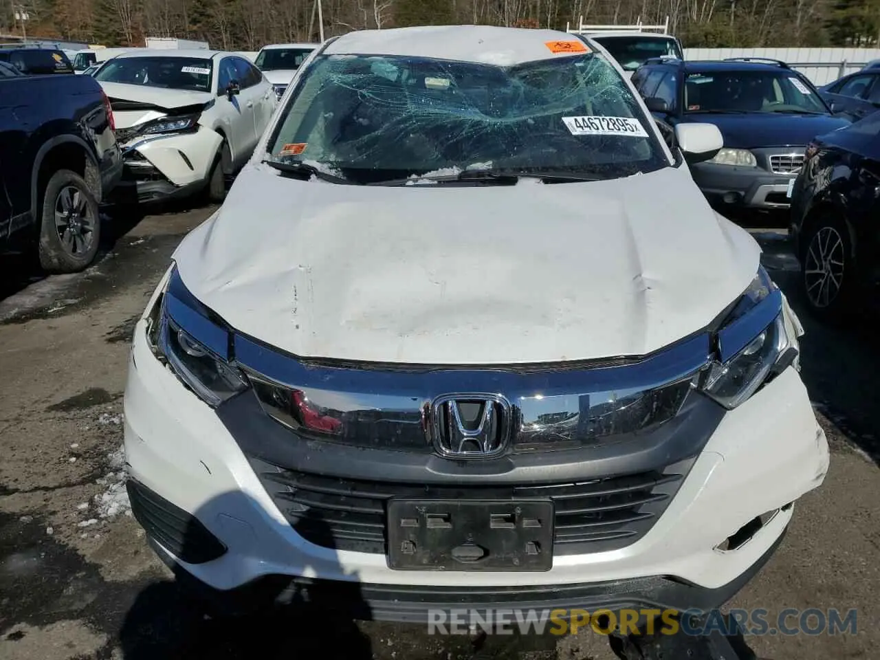 5 fotografías del automóvil dañado 3CZRU6H30LM714705 HONDA HR-V 2020