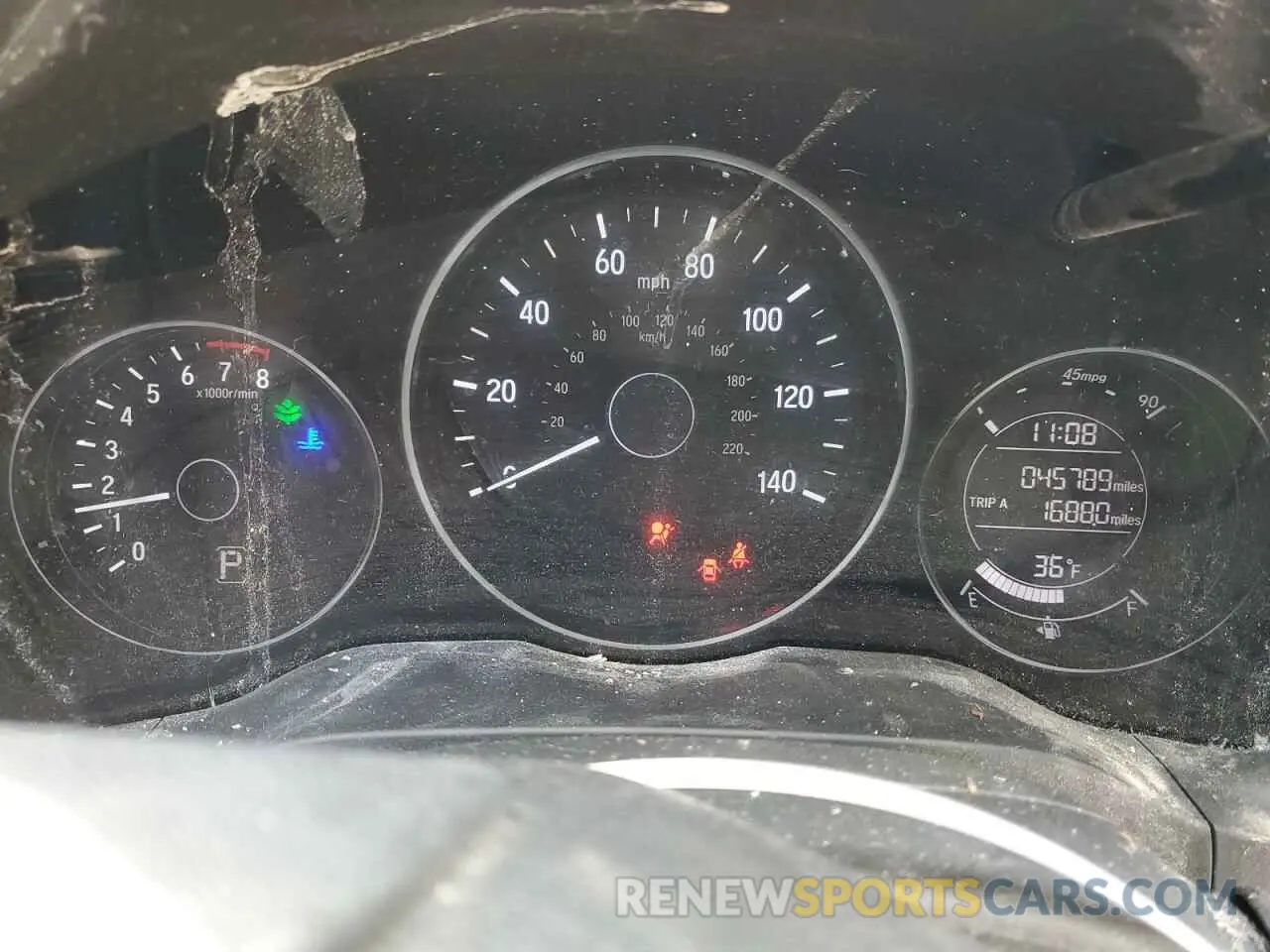 9 fotografías del automóvil dañado 3CZRU6H30LM714705 HONDA HR-V 2020