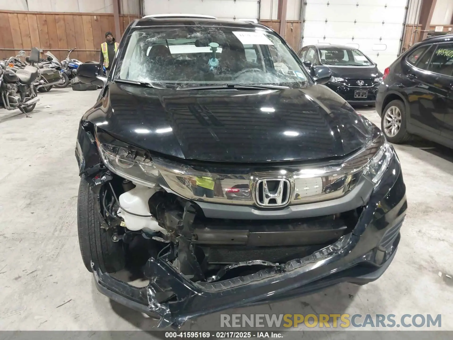 12 fotografías del automóvil dañado 3CZRU6H30LM720939 HONDA HR-V 2020