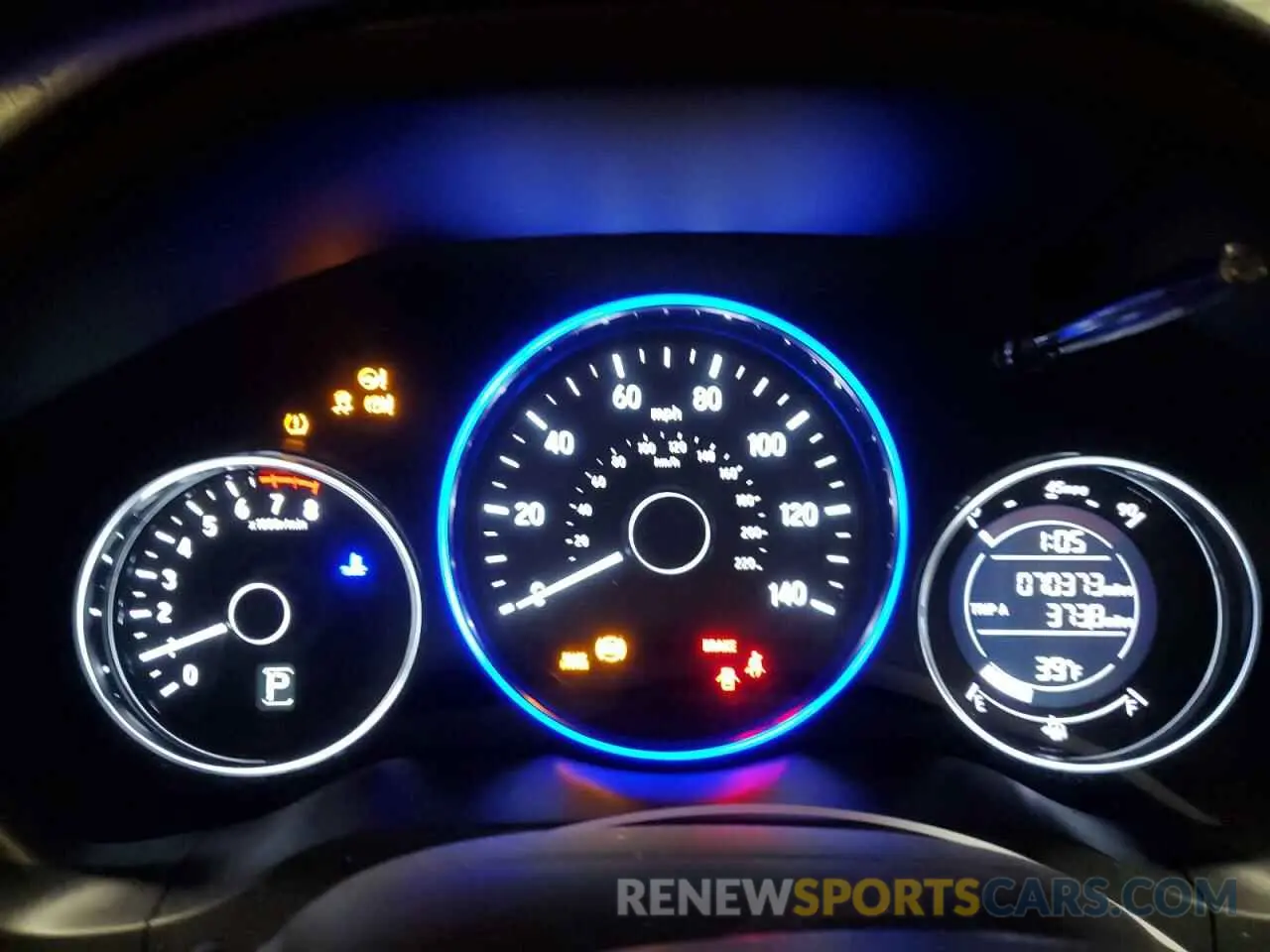 9 fotografías del automóvil dañado 3CZRU6H30LM730788 HONDA HR-V 2020