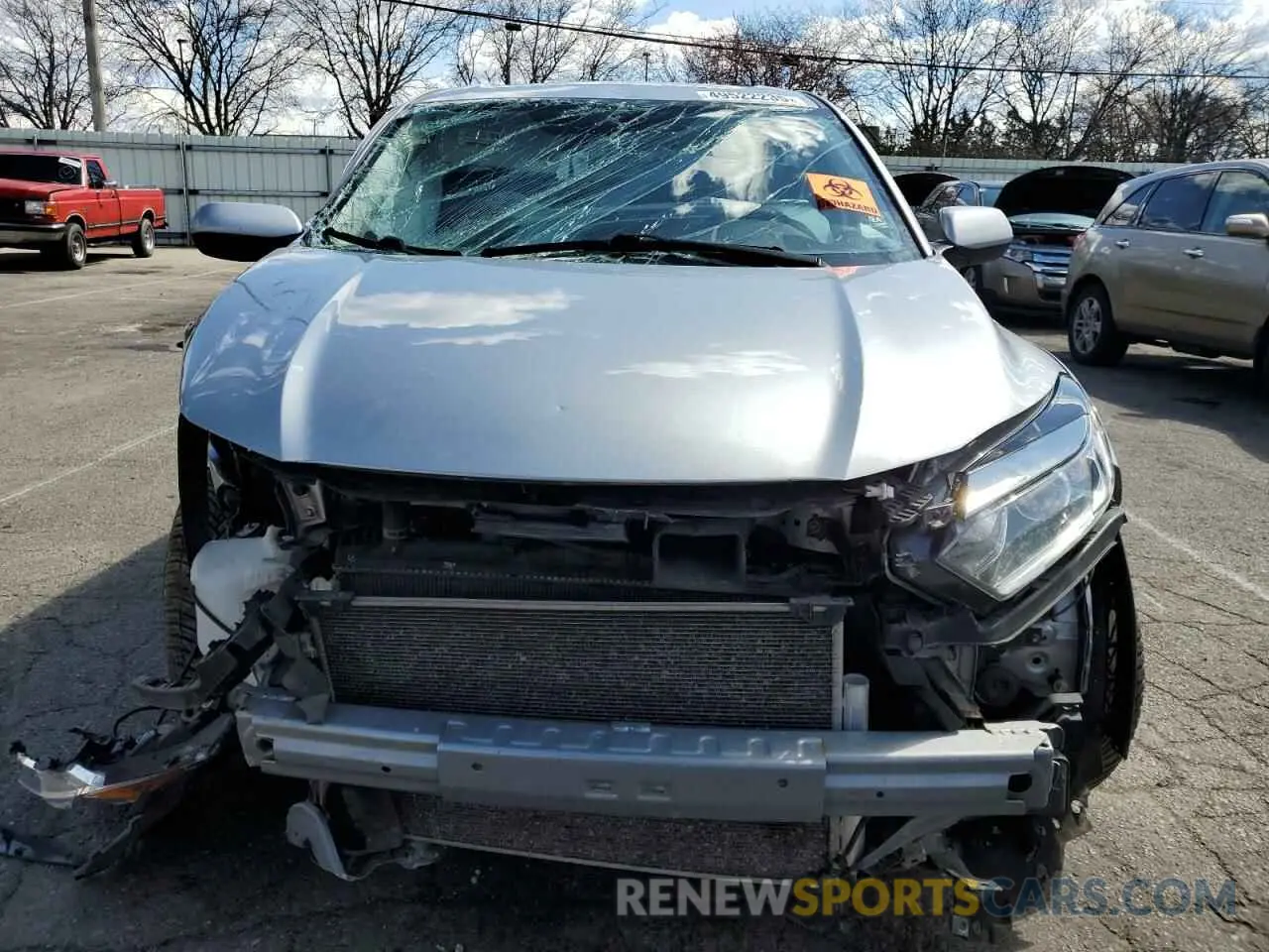 5 fotografías del automóvil dañado 3CZRU6H31LG701346 HONDA HR-V 2020