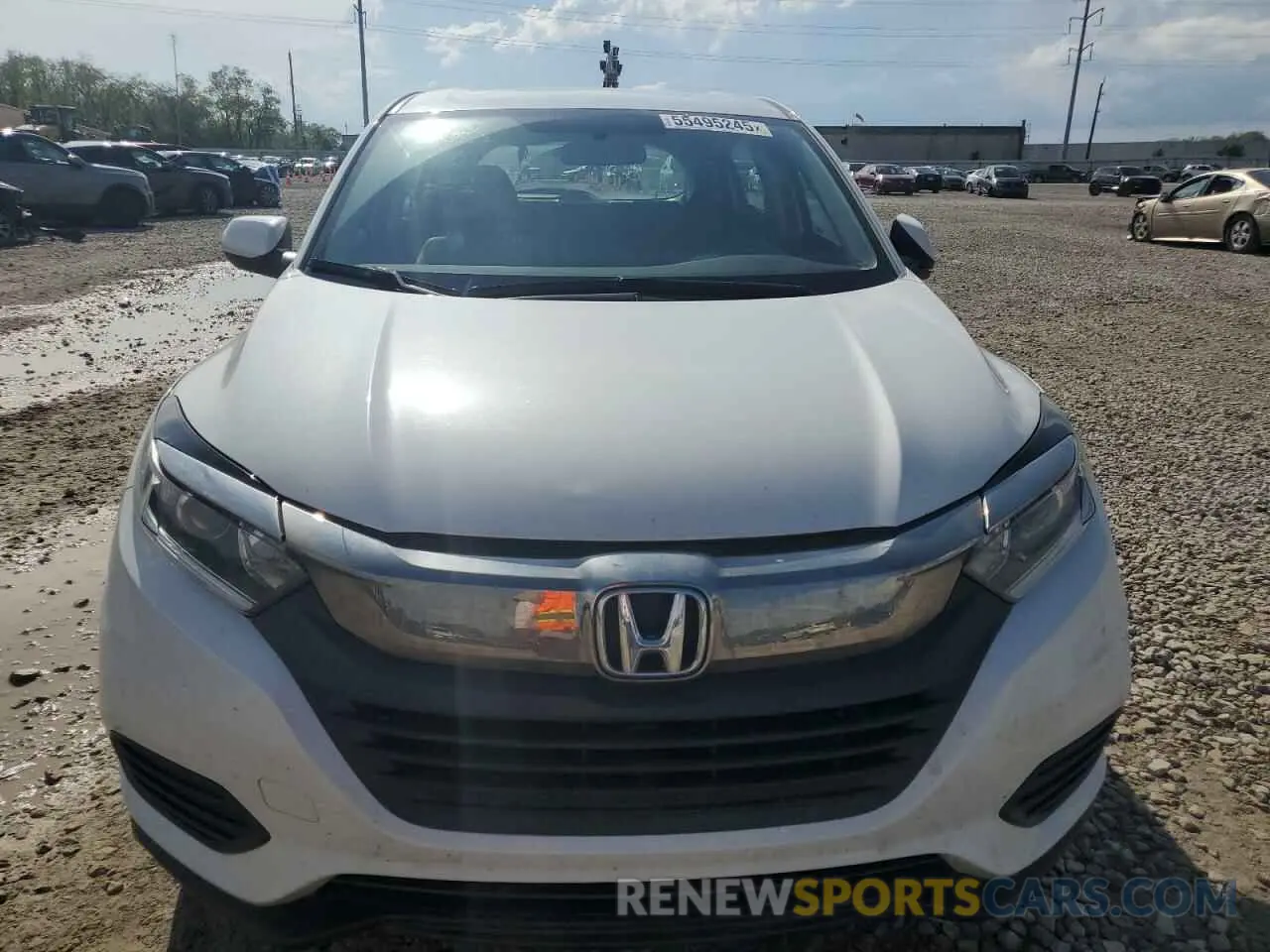 5 fotografías del automóvil dañado 3CZRU6H31LM714339 HONDA HR-V 2020