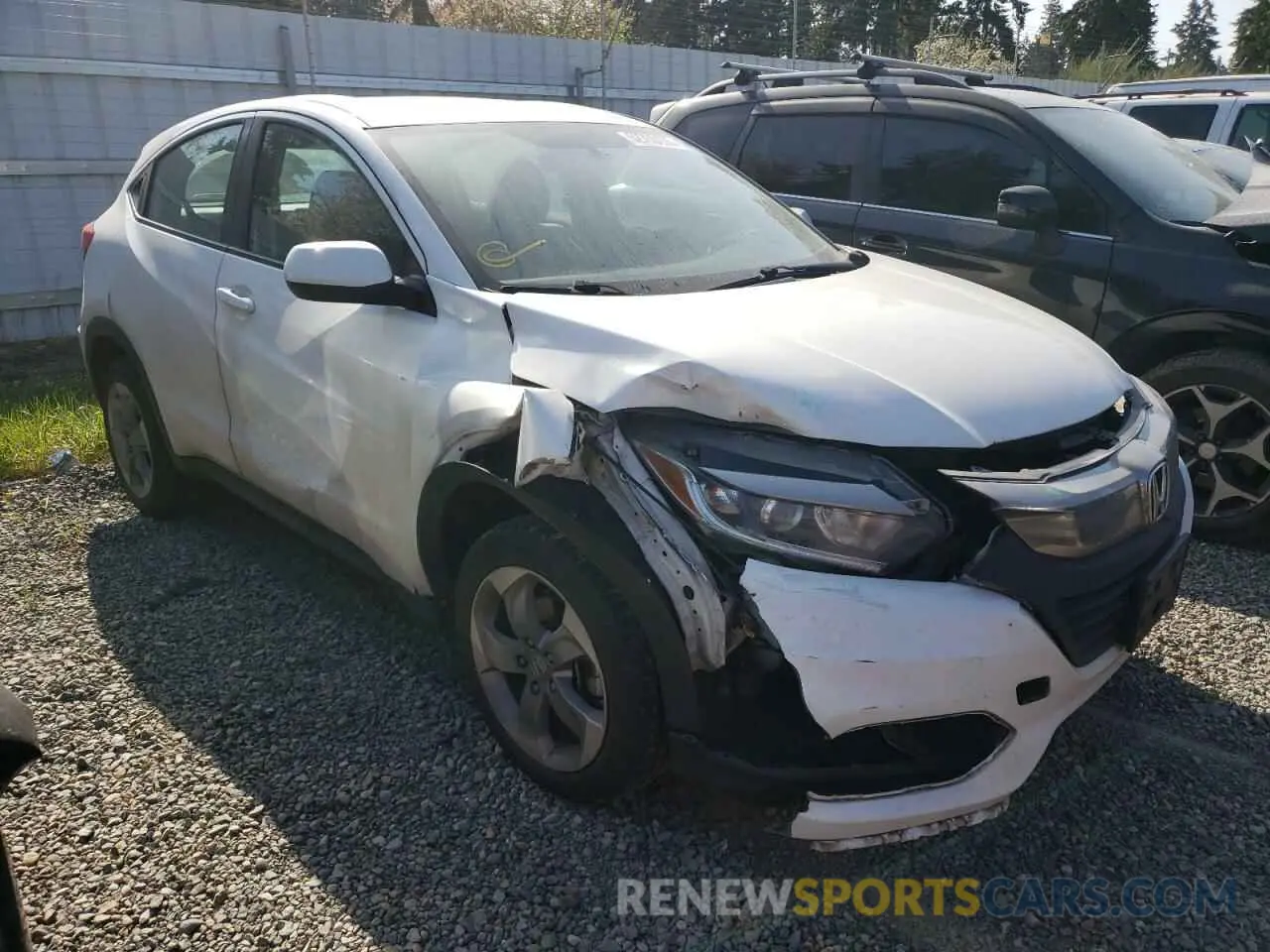 4 fotografías del automóvil dañado 3CZRU6H31LM718486 HONDA HR-V 2020