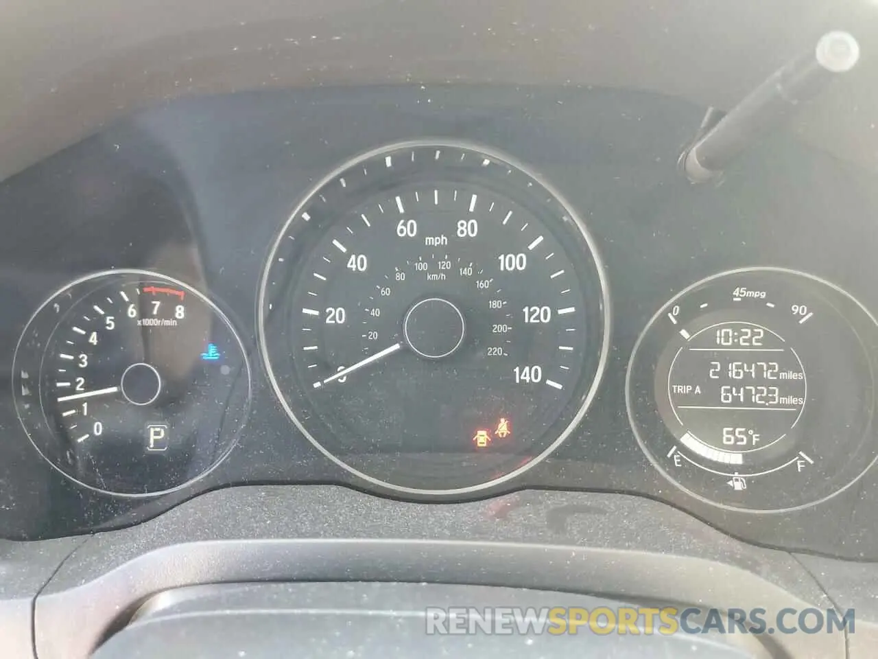 9 fotografías del automóvil dañado 3CZRU6H31LM718486 HONDA HR-V 2020