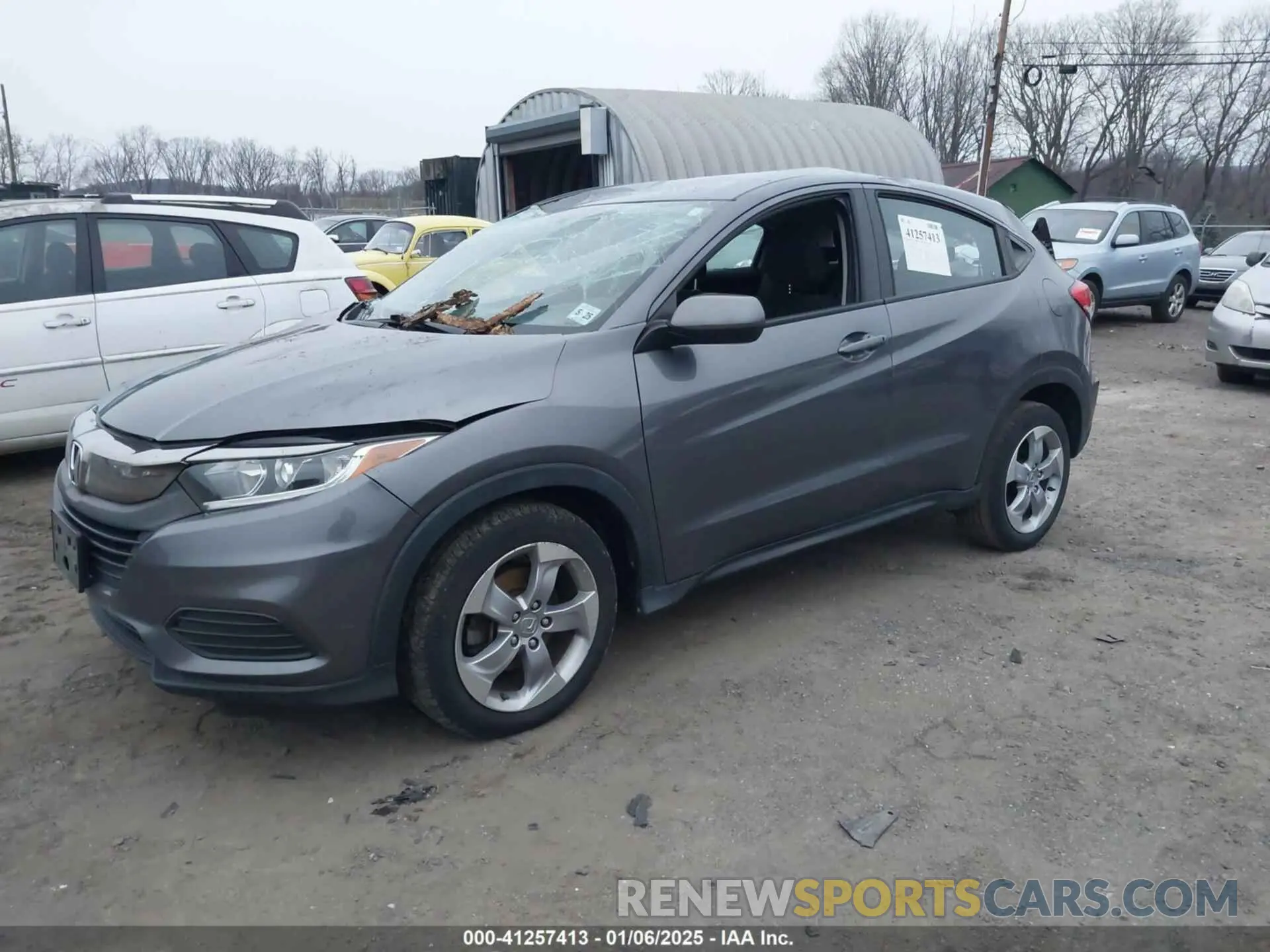 2 fotografías del automóvil dañado 3CZRU6H32LM706475 HONDA HR-V 2020