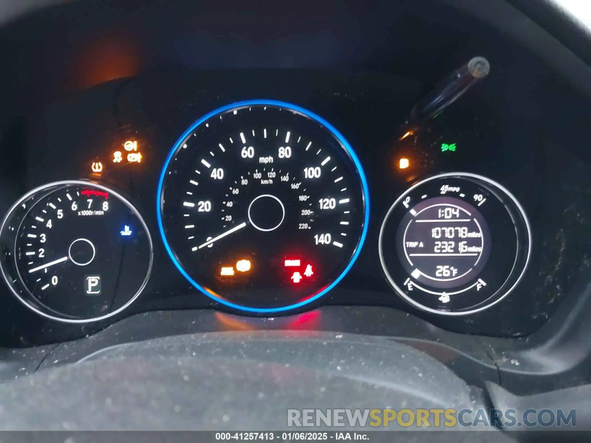 7 fotografías del automóvil dañado 3CZRU6H32LM706475 HONDA HR-V 2020