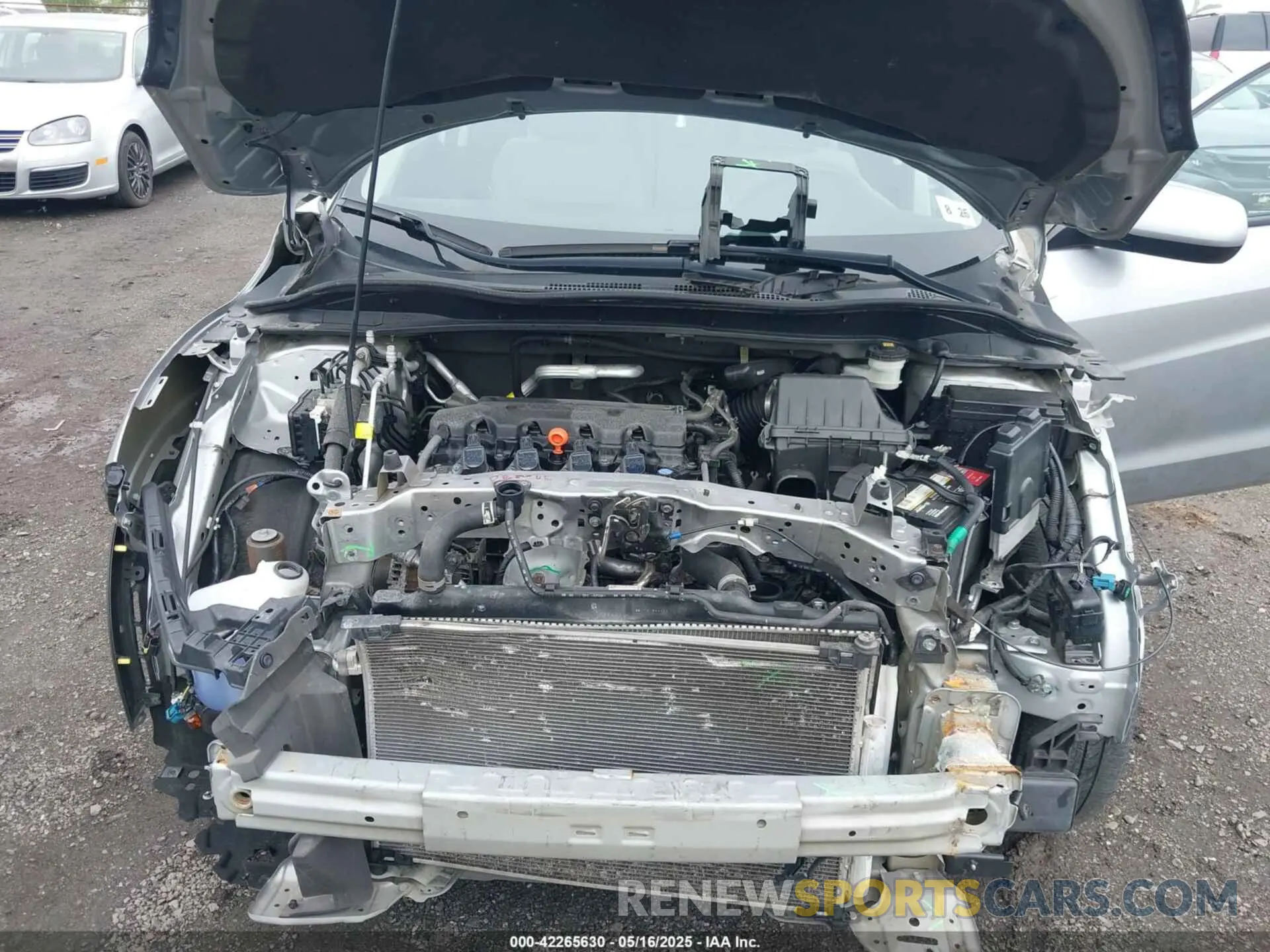 10 fotografías del automóvil dañado 3CZRU6H32LM725642 HONDA HR-V 2020