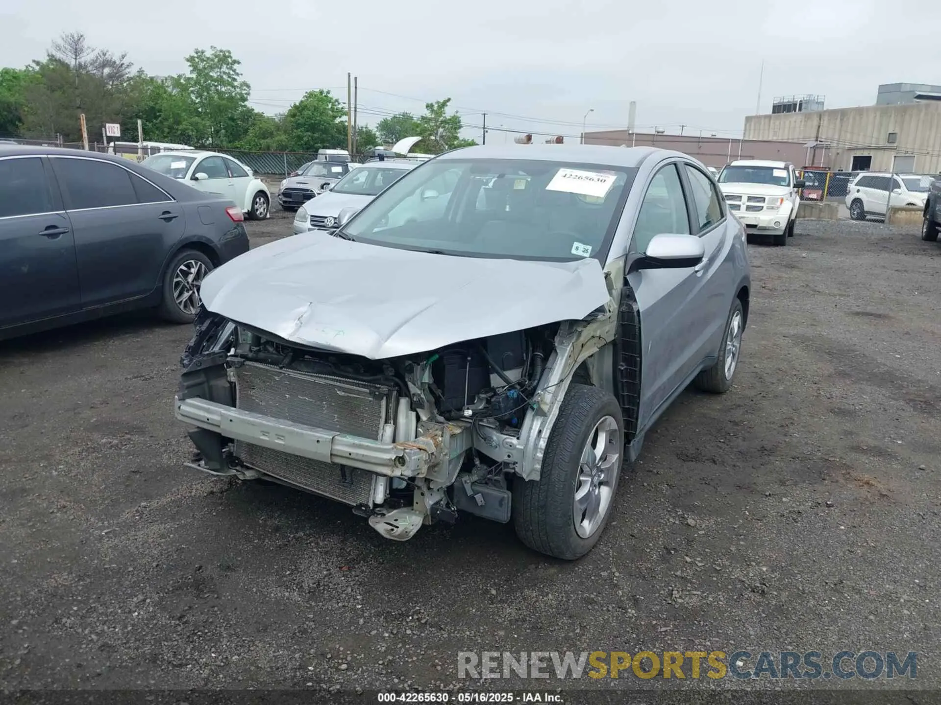 6 fotografías del automóvil dañado 3CZRU6H32LM725642 HONDA HR-V 2020