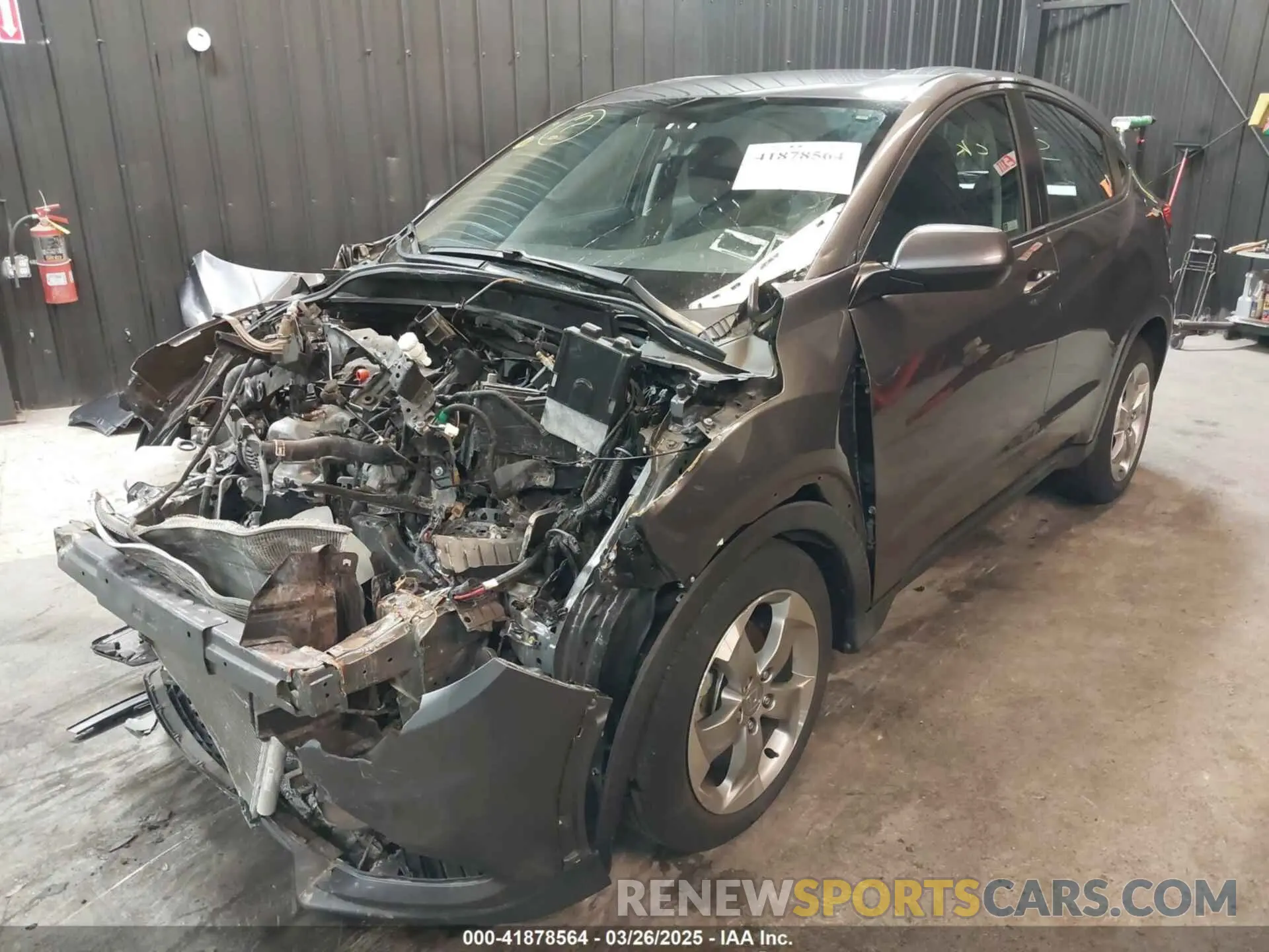 2 fotografías del automóvil dañado 3CZRU6H35LG701205 HONDA HR-V 2020