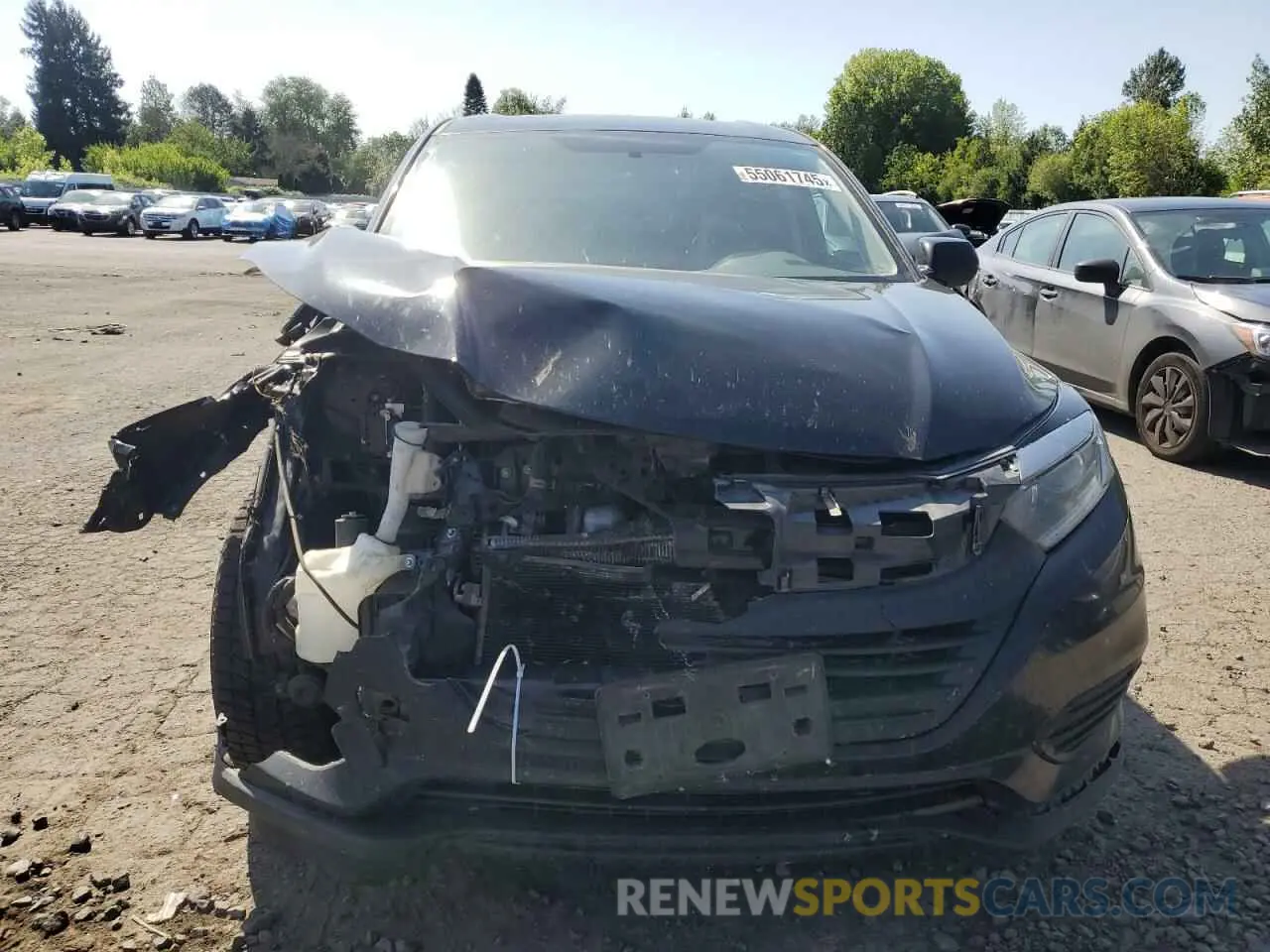 5 fotografías del automóvil dañado 3CZRU6H35LG703410 HONDA HR-V 2020