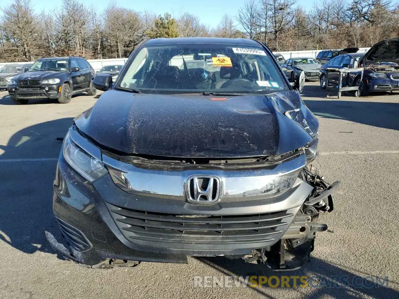 5 fotografías del automóvil dañado 3CZRU6H35LM715722 HONDA HR-V 2020