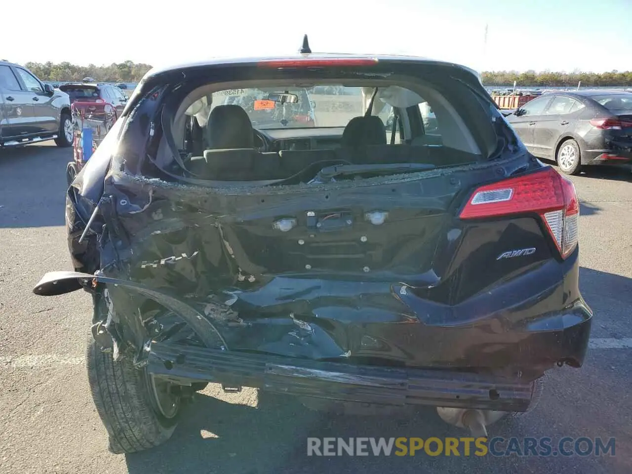 6 fotografías del automóvil dañado 3CZRU6H35LM715722 HONDA HR-V 2020