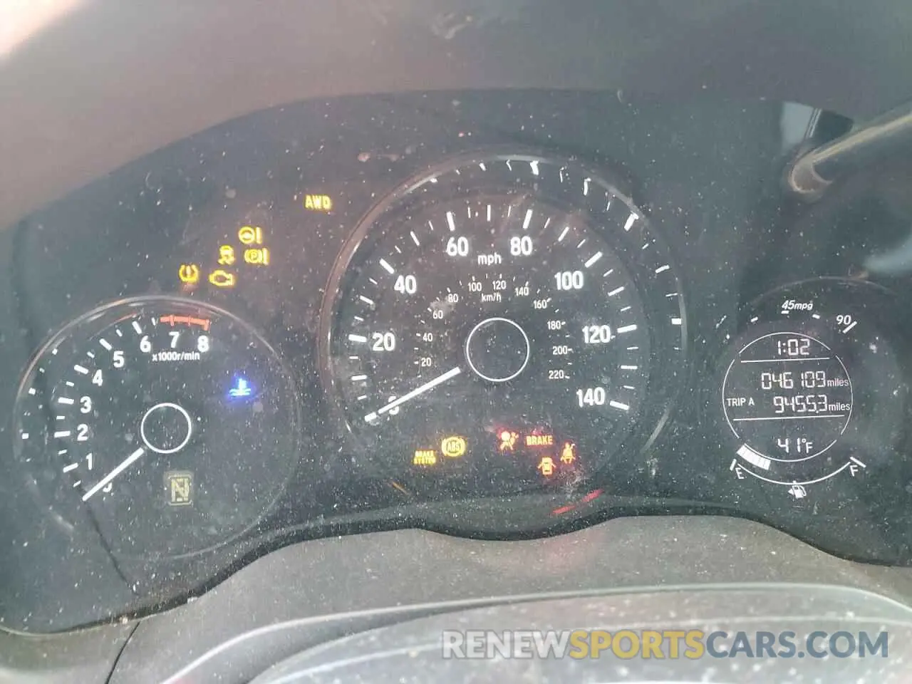 9 fotografías del automóvil dañado 3CZRU6H35LM715722 HONDA HR-V 2020