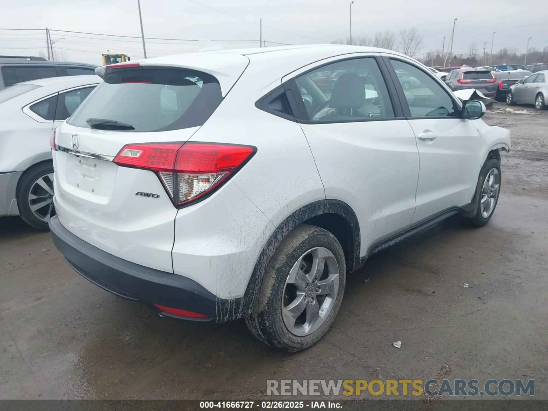 4 fotografías del automóvil dañado 3CZRU6H35LM723173 HONDA HR-V 2020