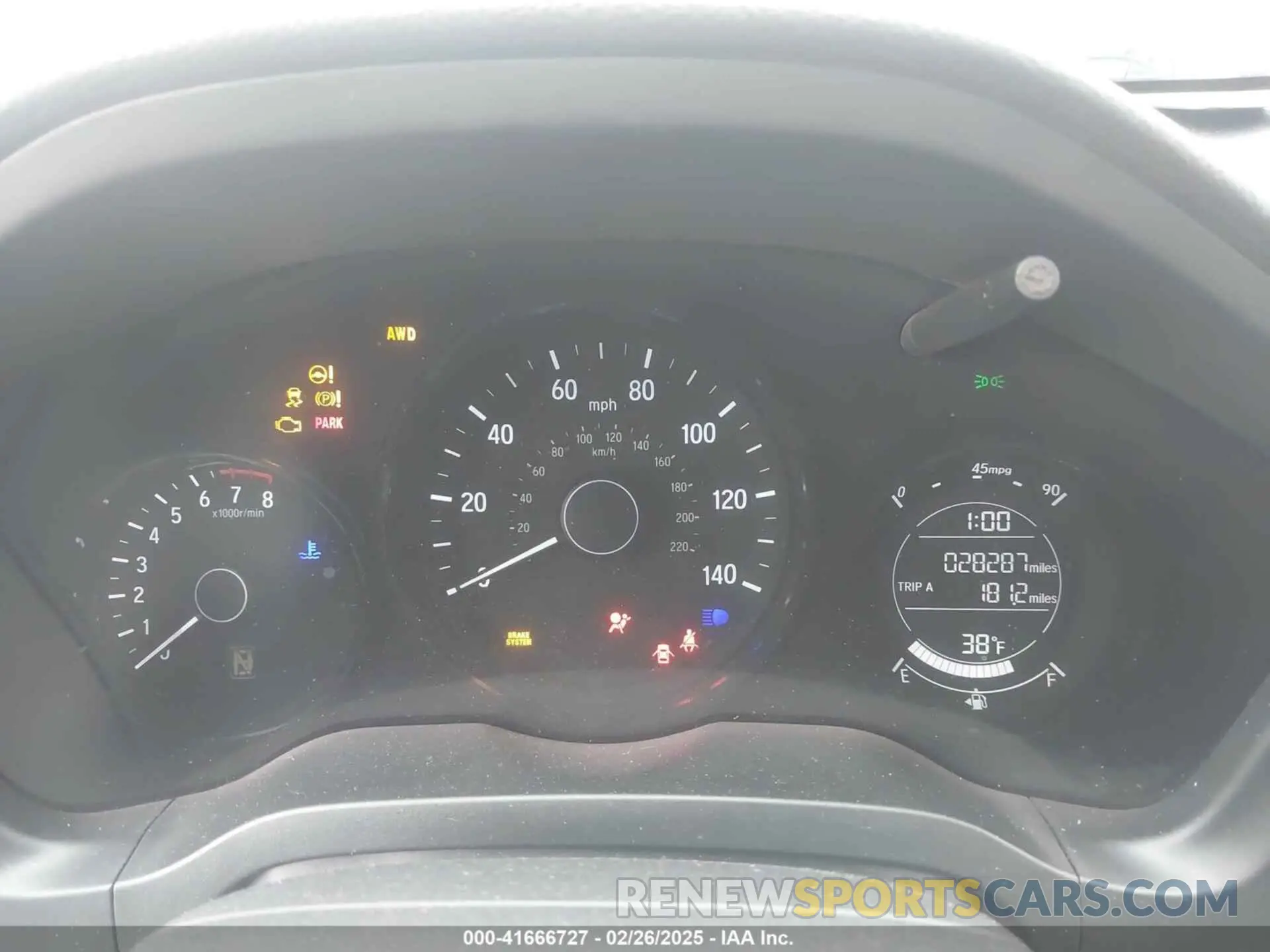 7 fotografías del automóvil dañado 3CZRU6H35LM723173 HONDA HR-V 2020
