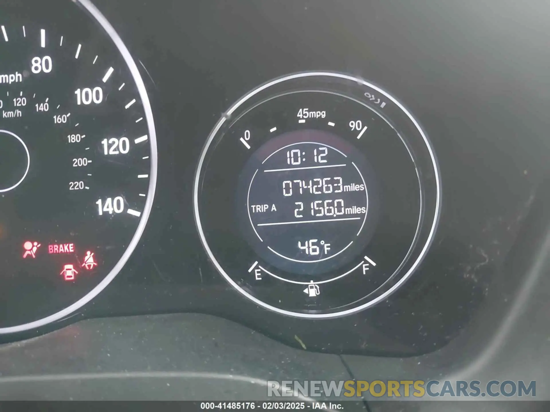 15 fotografías del automóvil dañado 3CZRU6H37LM705371 HONDA HR-V 2020