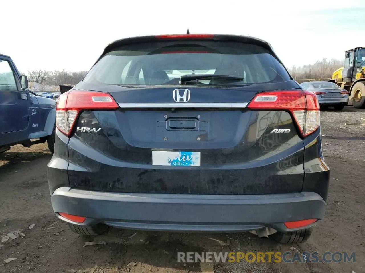 6 fotografías del automóvil dañado 3CZRU6H37LM717021 HONDA HR-V 2020