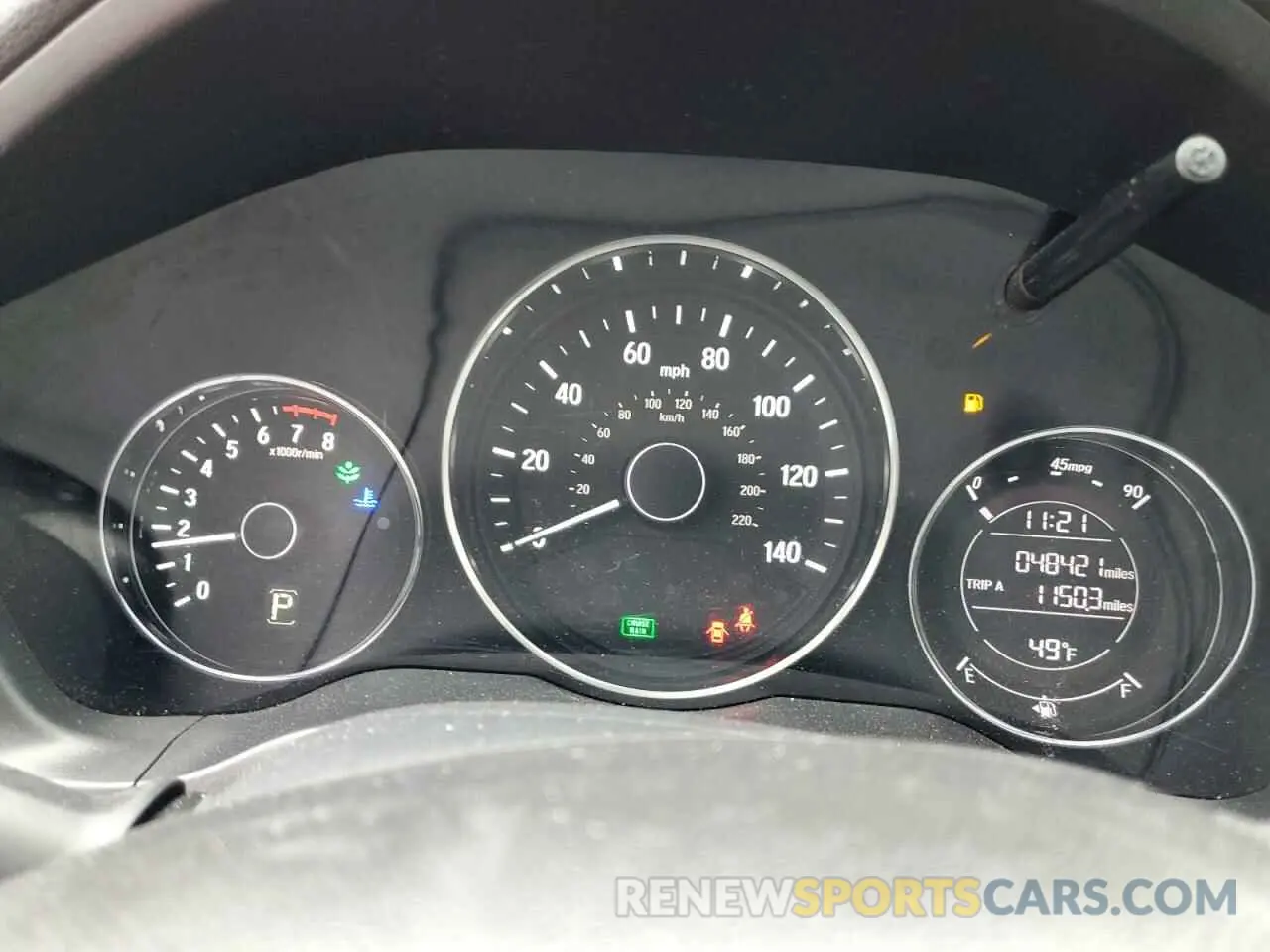 9 fotografías del automóvil dañado 3CZRU6H38LG701201 HONDA HR-V 2020