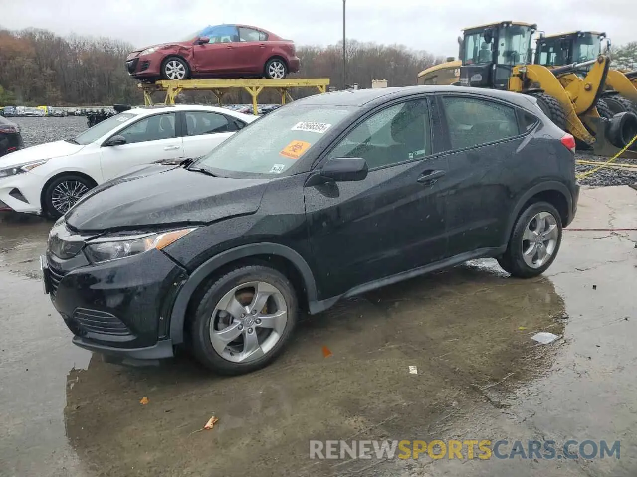 1 fotografías del automóvil dañado 3CZRU6H3XLG701233 HONDA HR-V 2020